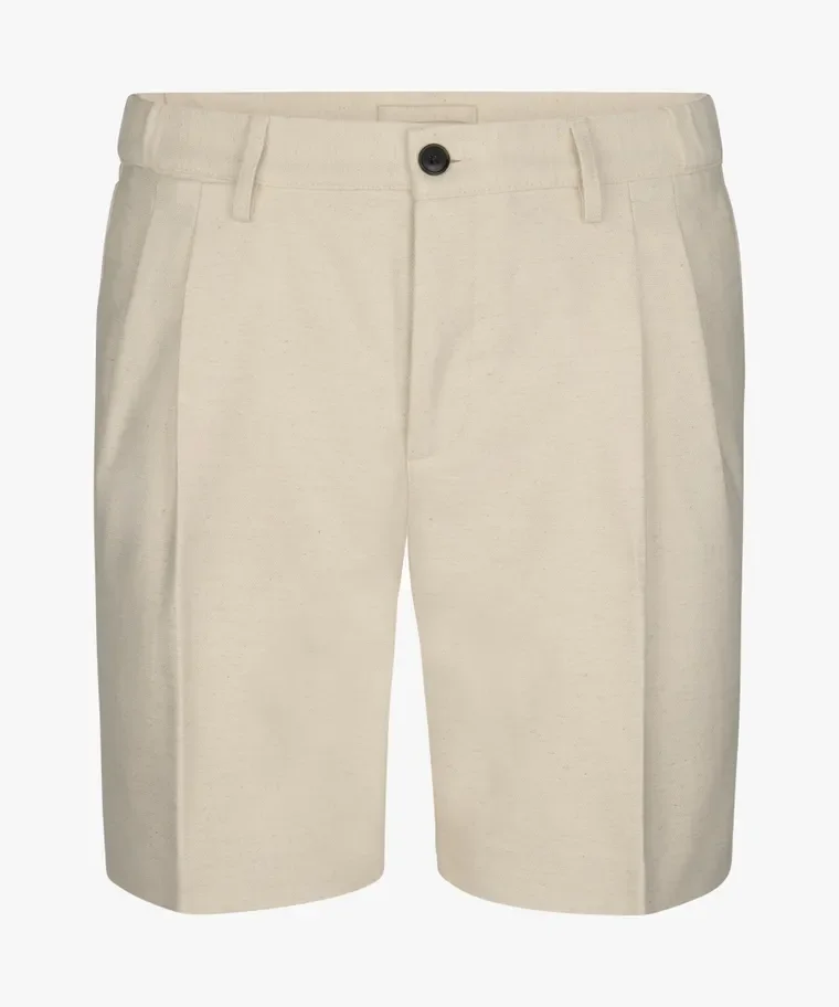 Profuomo Cotton Linen Short (4465) Off-white