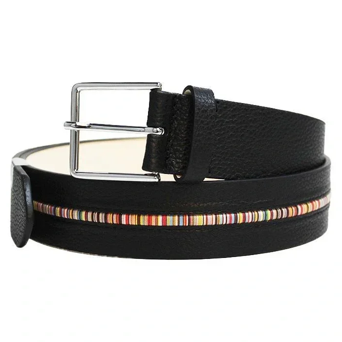 Paul Smith Signature Stripe Belt (3600) Black