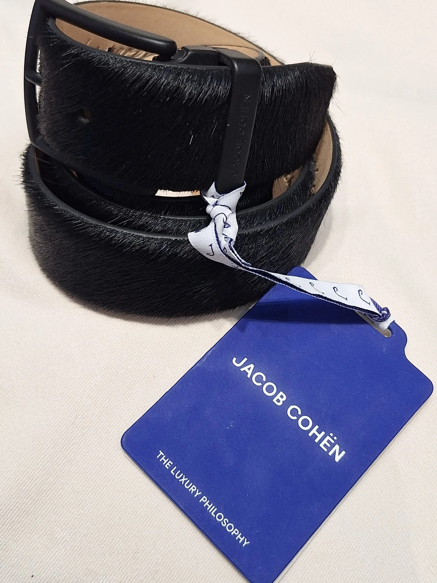 Jacob Cohen Pony Belt (3542) Black