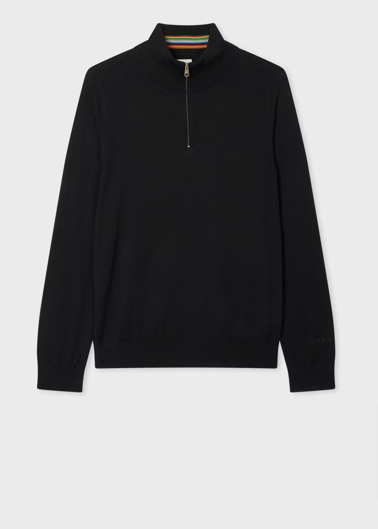 Paul Smith Sweater Zip Neck (4309) Black