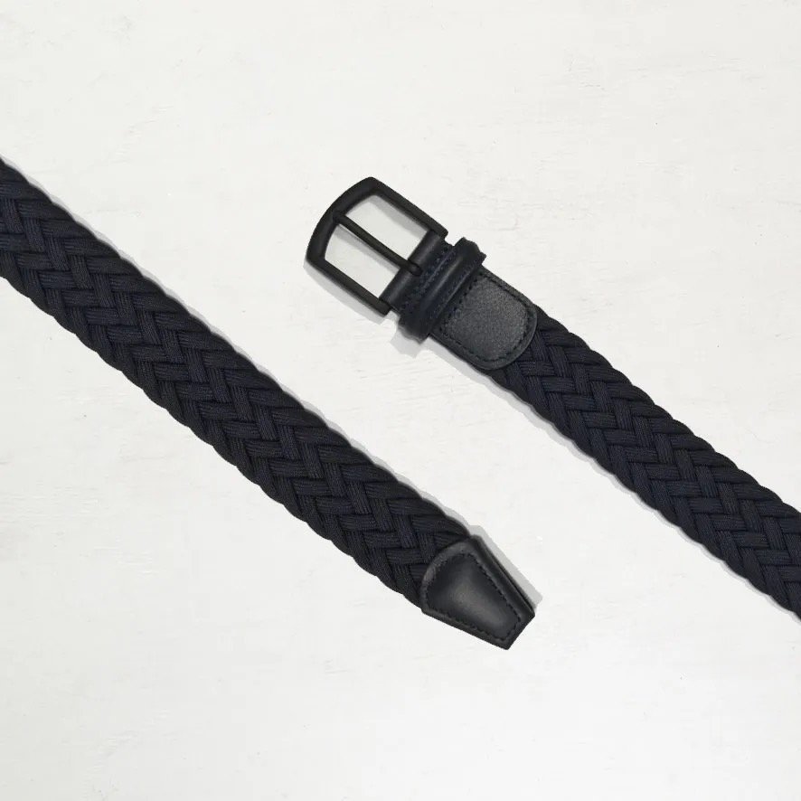 Anderson's Woven Belt (3949) Navy