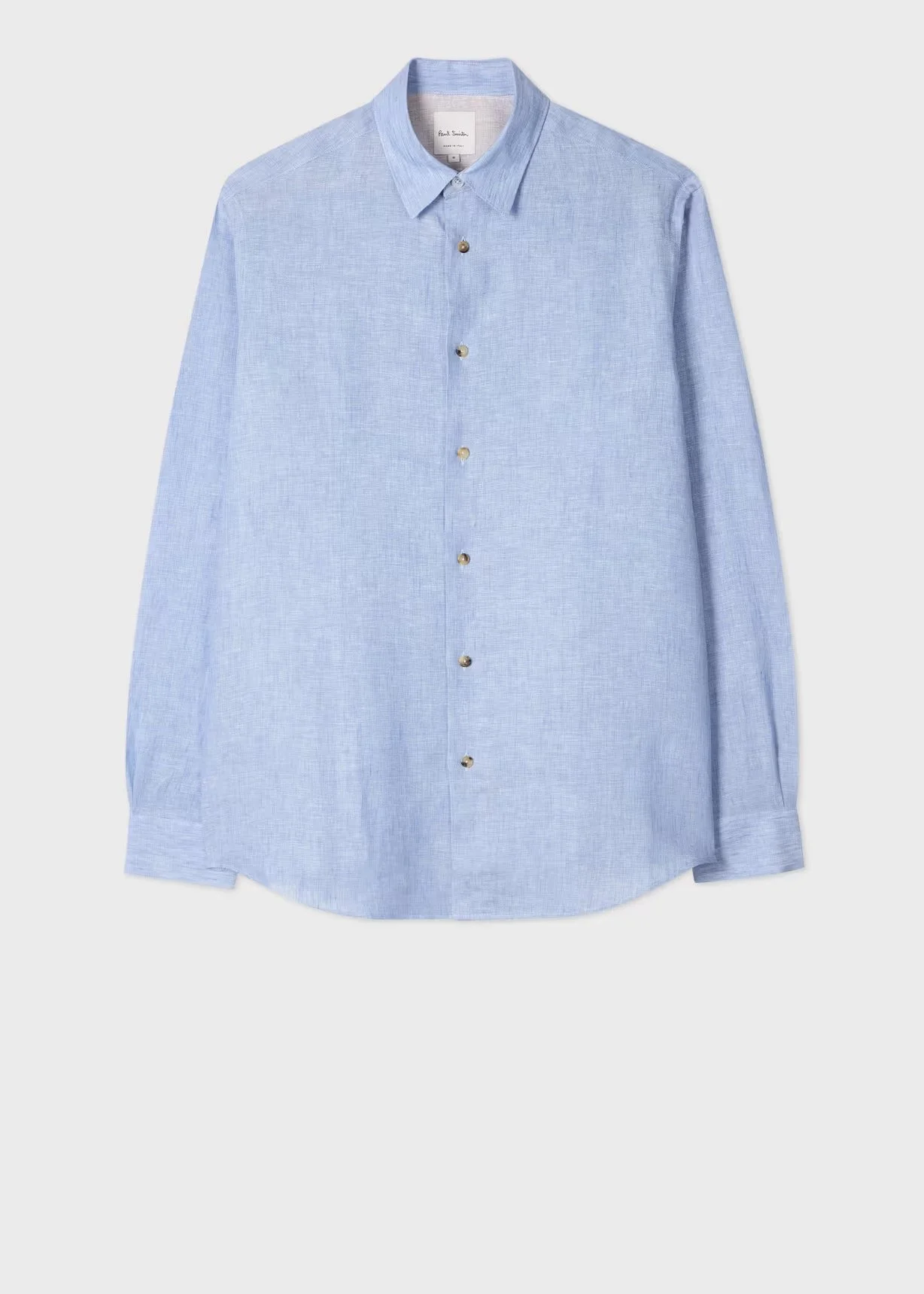 Paul Smith Linen Shirt (4355) Light Blue
