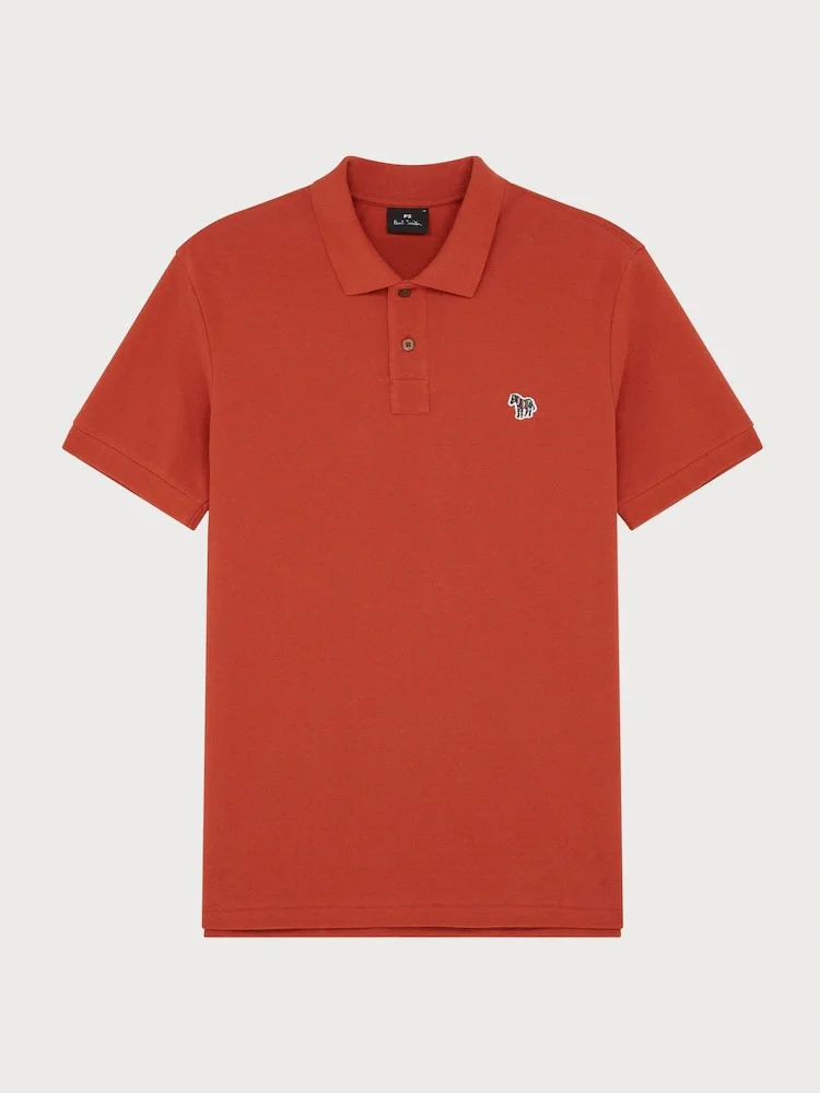 Paul Smith Pique Zebra Polo (4386) Orange