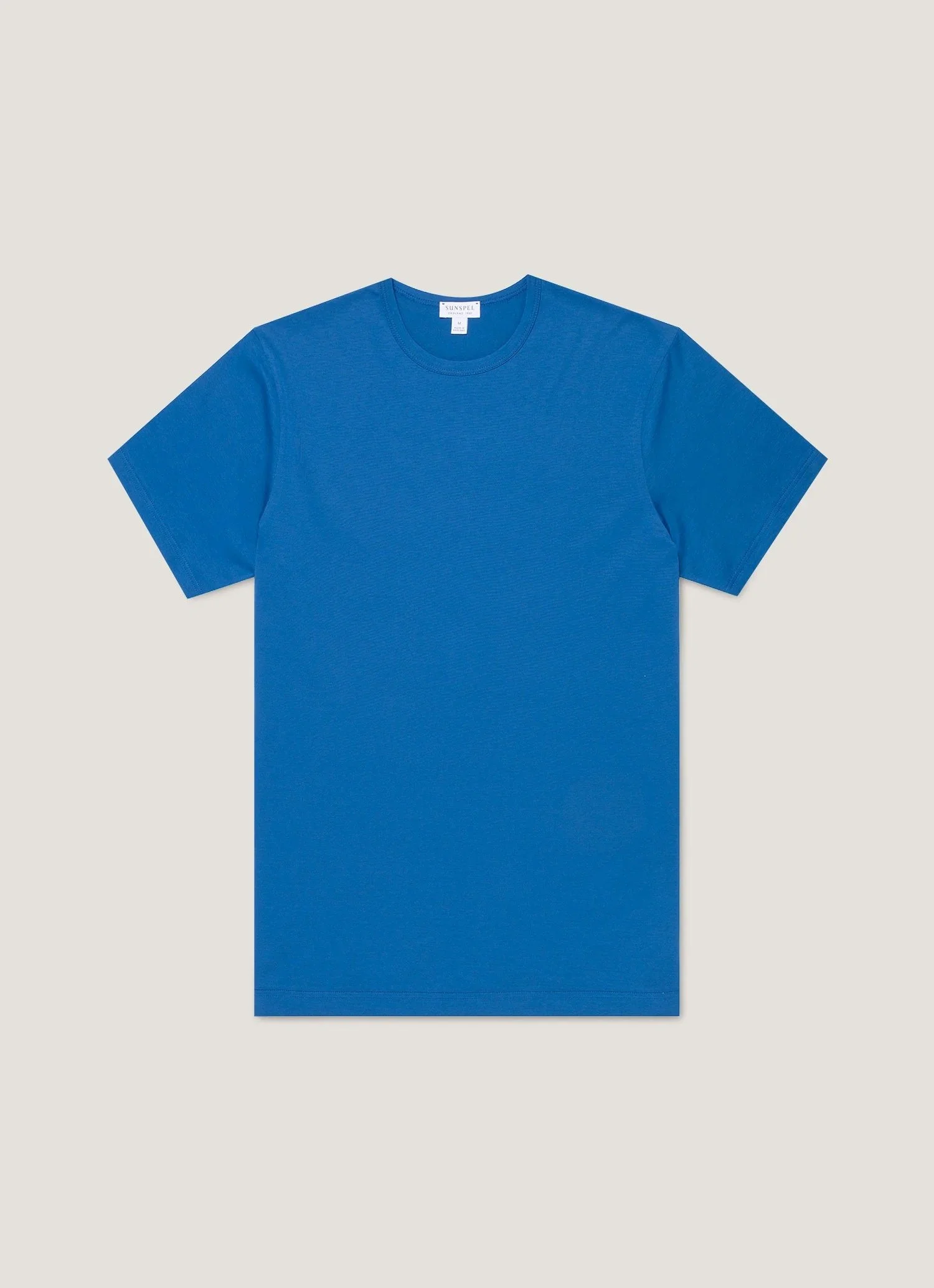 Sunspel SS Classic T-Shirt (3758) Cobalt