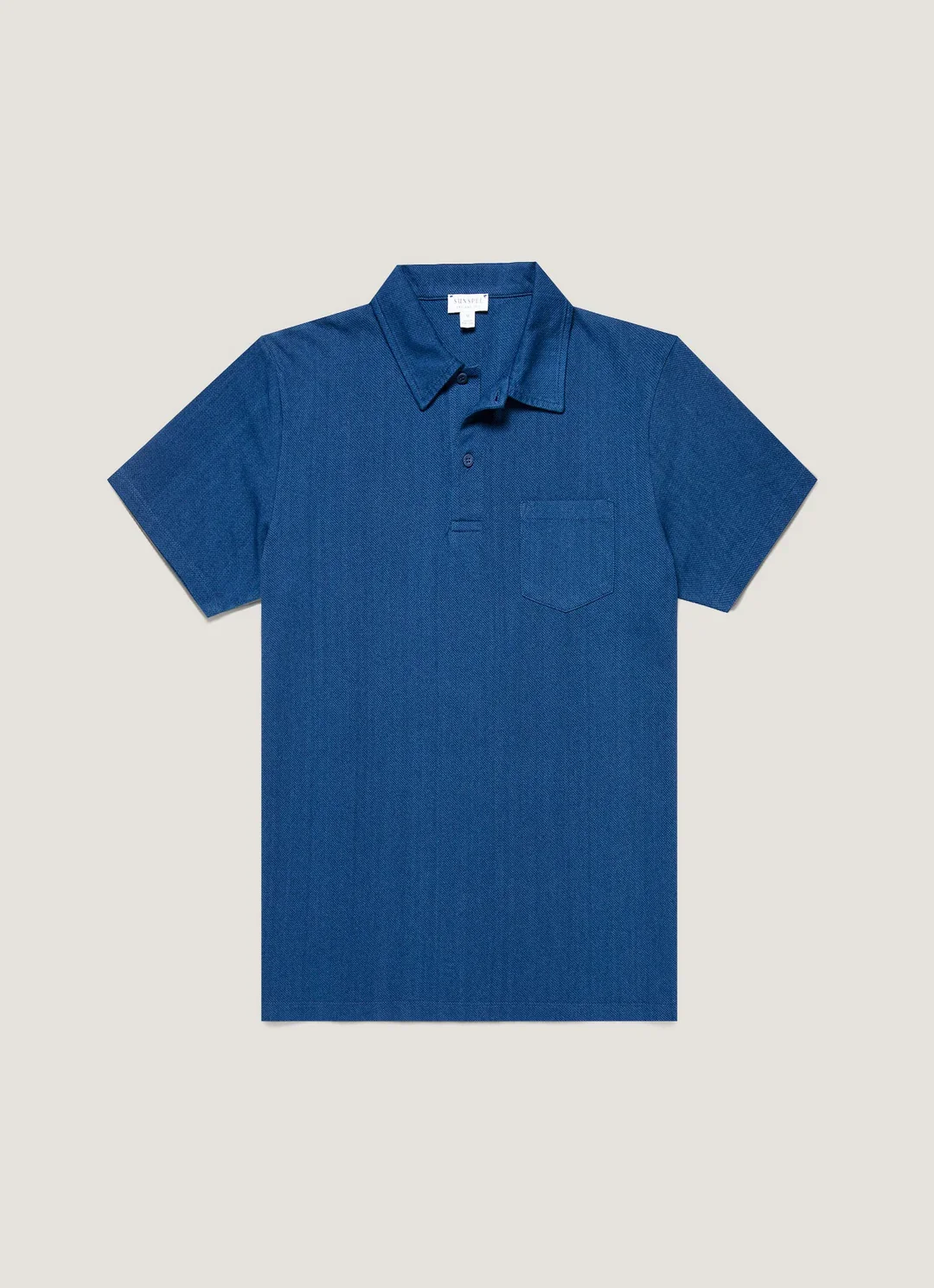 Sunspel Riviera Polo (3908) Real Indigo