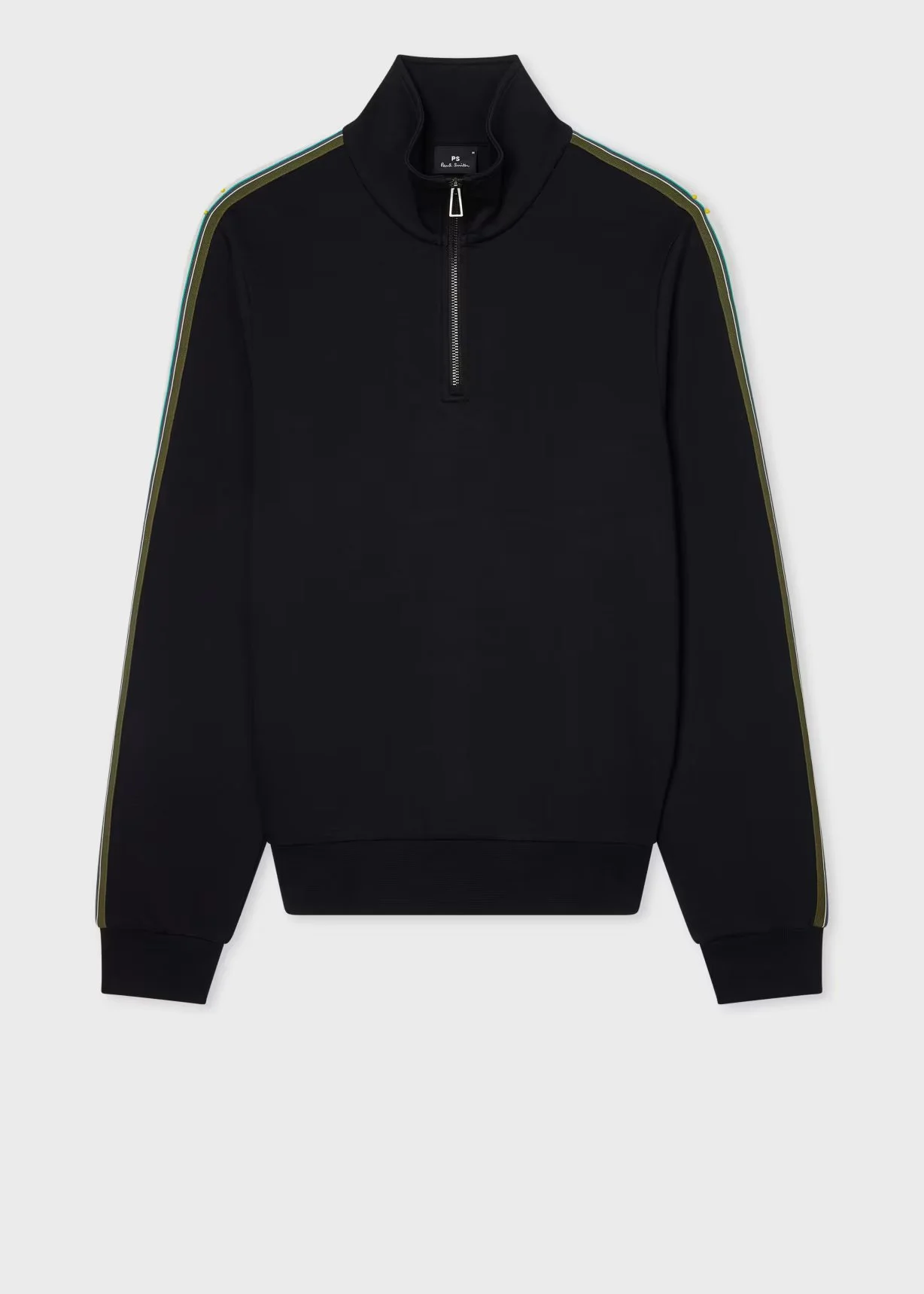 Paul Smith Quarter Zip Sweat (4484) Black