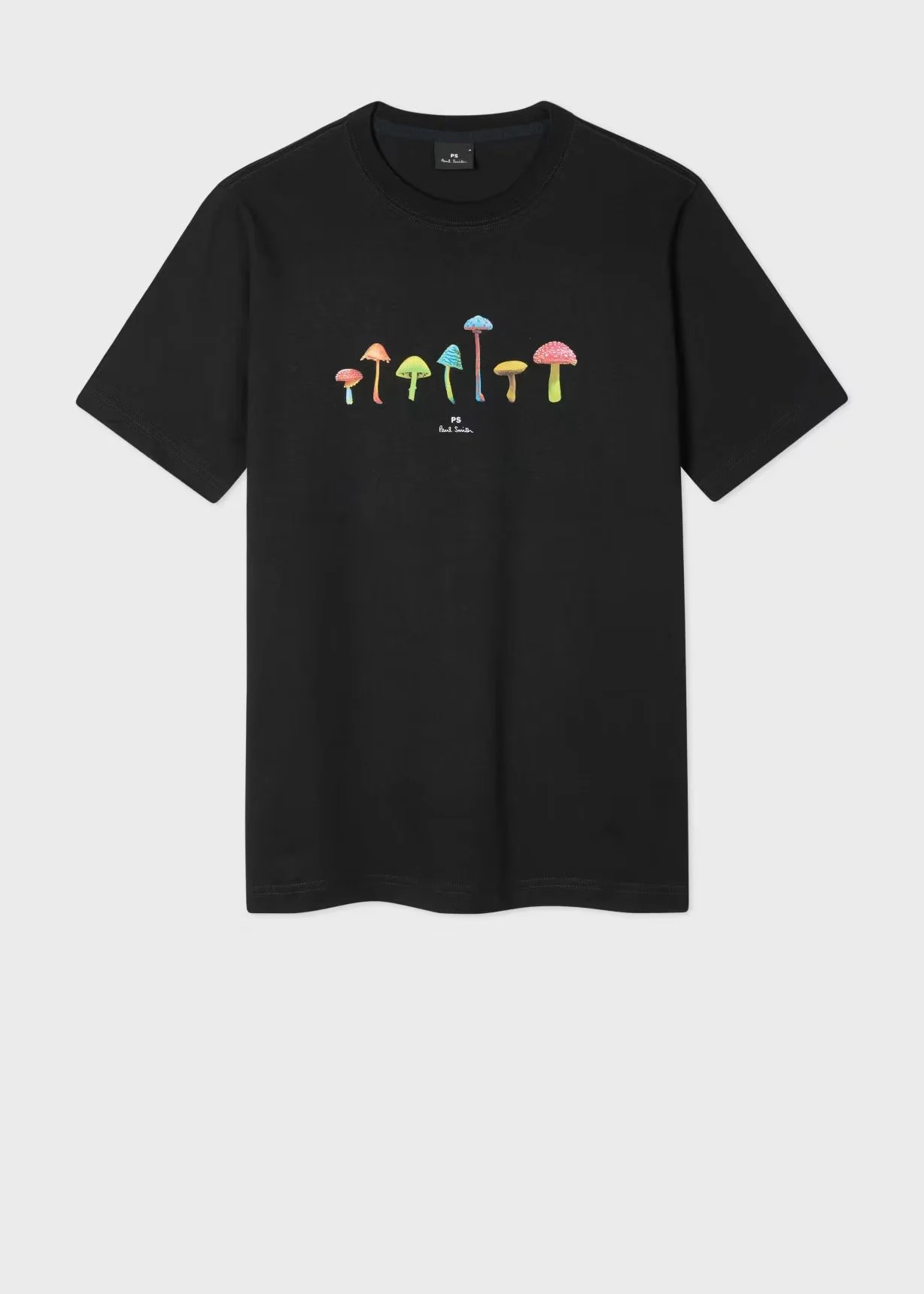 Paul Smith Mushroom Print T-Shirt (4549) Black