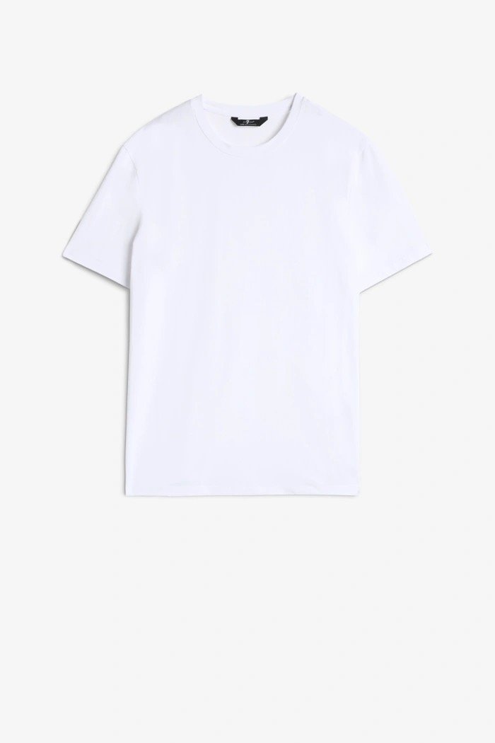 7For All ManKind S/S T-Shirt (4279) White