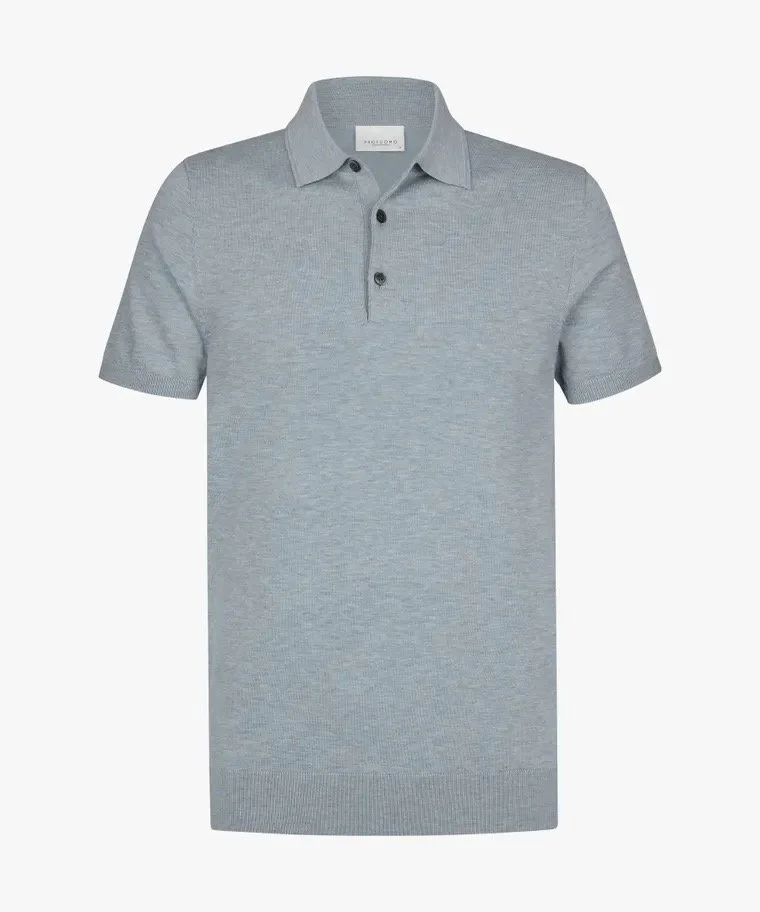 Profoumo Knit Polo (4451) Blue
