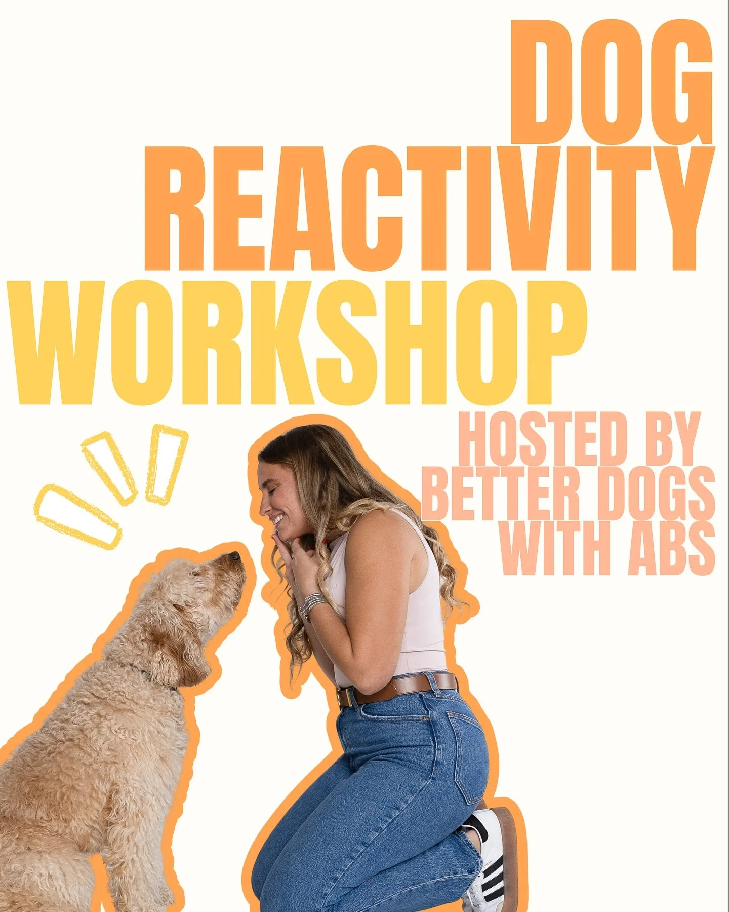🚨 Does your dog bark, lunge, or get overstimulated on walks?
It doesn’t have to stay that way.
Join us for our Reactivity Weekend Workshop with The Better Dog 🐾
📍 South Miami
📅 November 15–16
⏰ 10:00 AM – 12:00 PM each day
💰