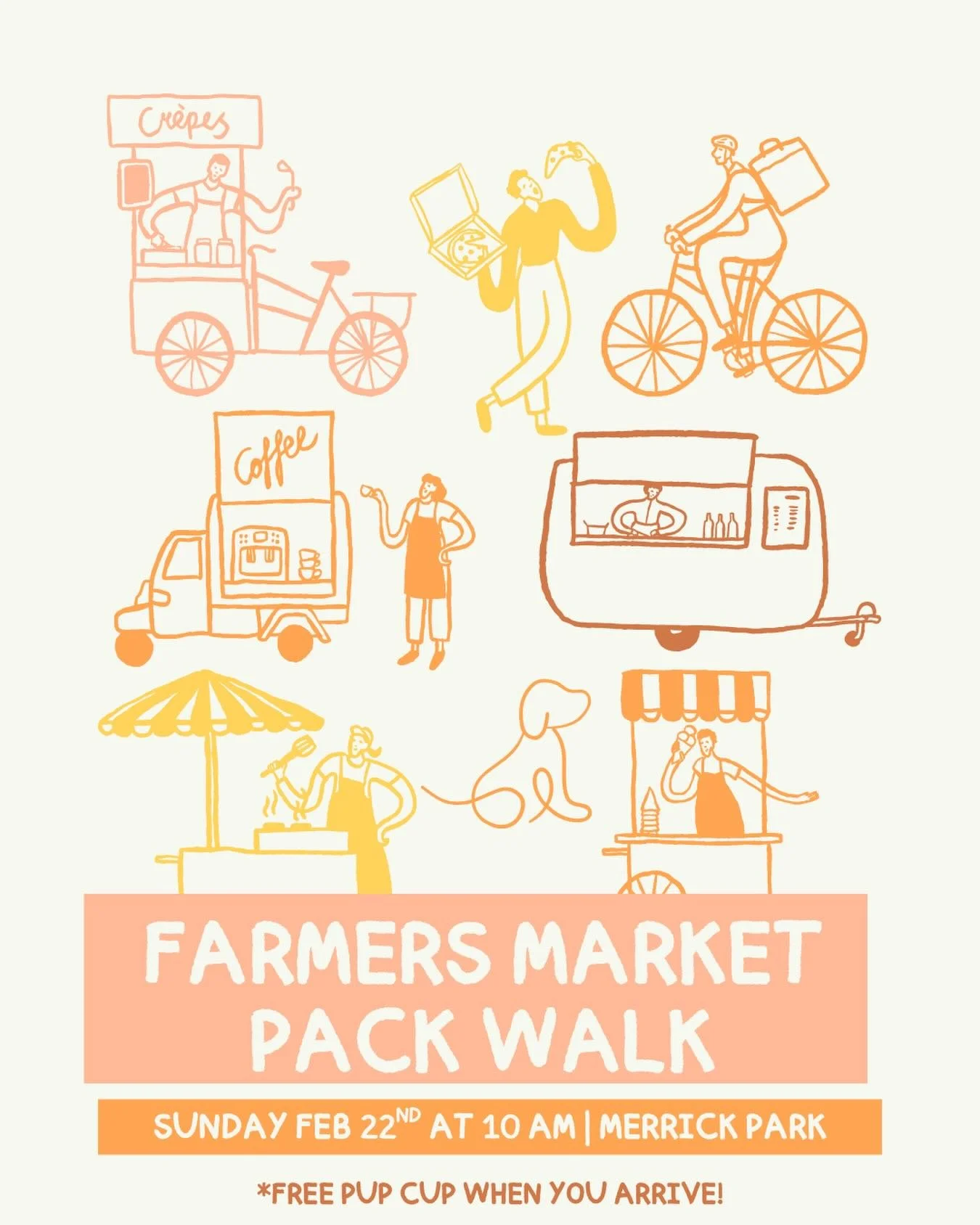 Join us Sunday 2/22 at 10 AM for a social pack walk with good dogs &amp; good people.

📍 Meet up: GROU Coffee &mdash; Merrick Park
☕ Grab a coffee
🐕 Pack walk around the mall
🌿 Stop by the farmers market

This is the perfect chance to work on real