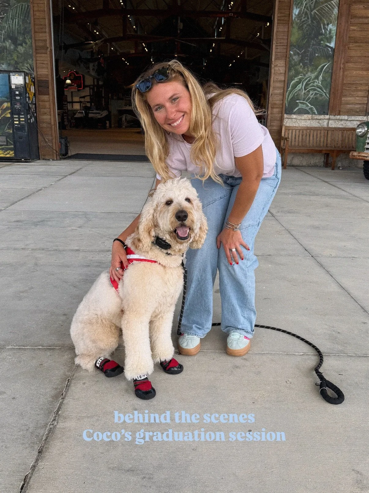 Coco&rsquo;s graduation session today 🙌🏻 so proud of clients! Helping make good dogs even better🐾