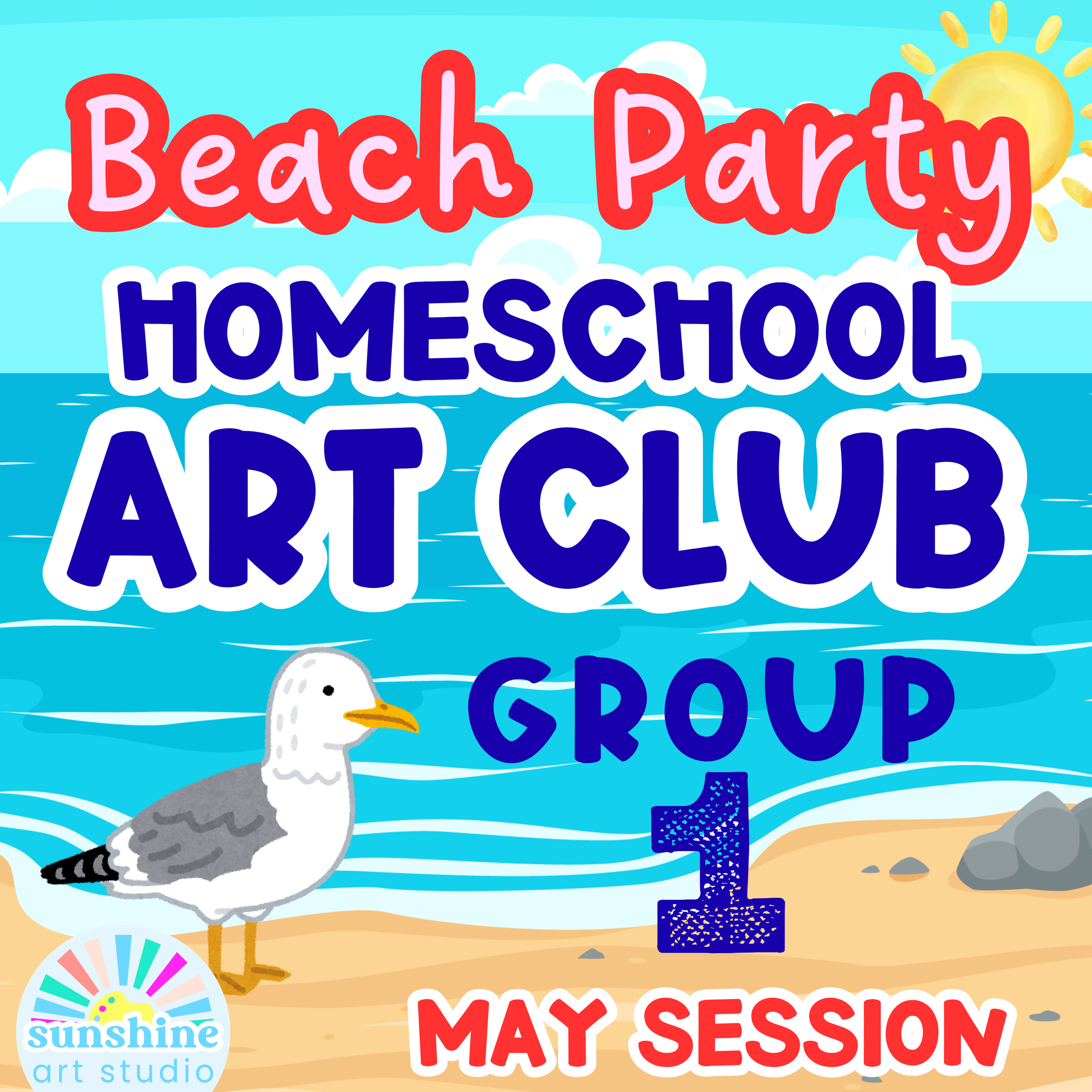 Group 1 - May Session - Homeschool Art Club - Ages 6-12 - Monday /Wednesday 9:00-10:30 am