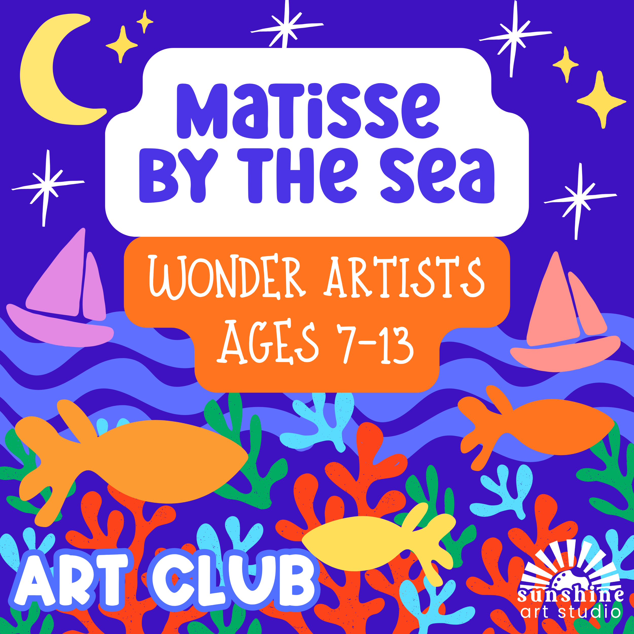 Group 2 -November- Wonder Artists - Homeschool Art Club - Ages 7-13 -Tuesday/Thursday 9:00-10:30 am