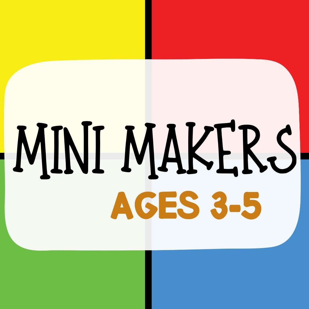 Mini Makers -Spookly- Ages 3-5 - Saturday, October 17th from 9-10 am