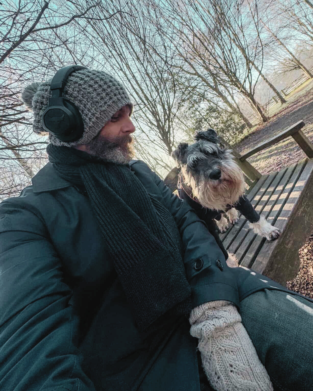 TRAVIS, THE DOG ABOUT TOWN