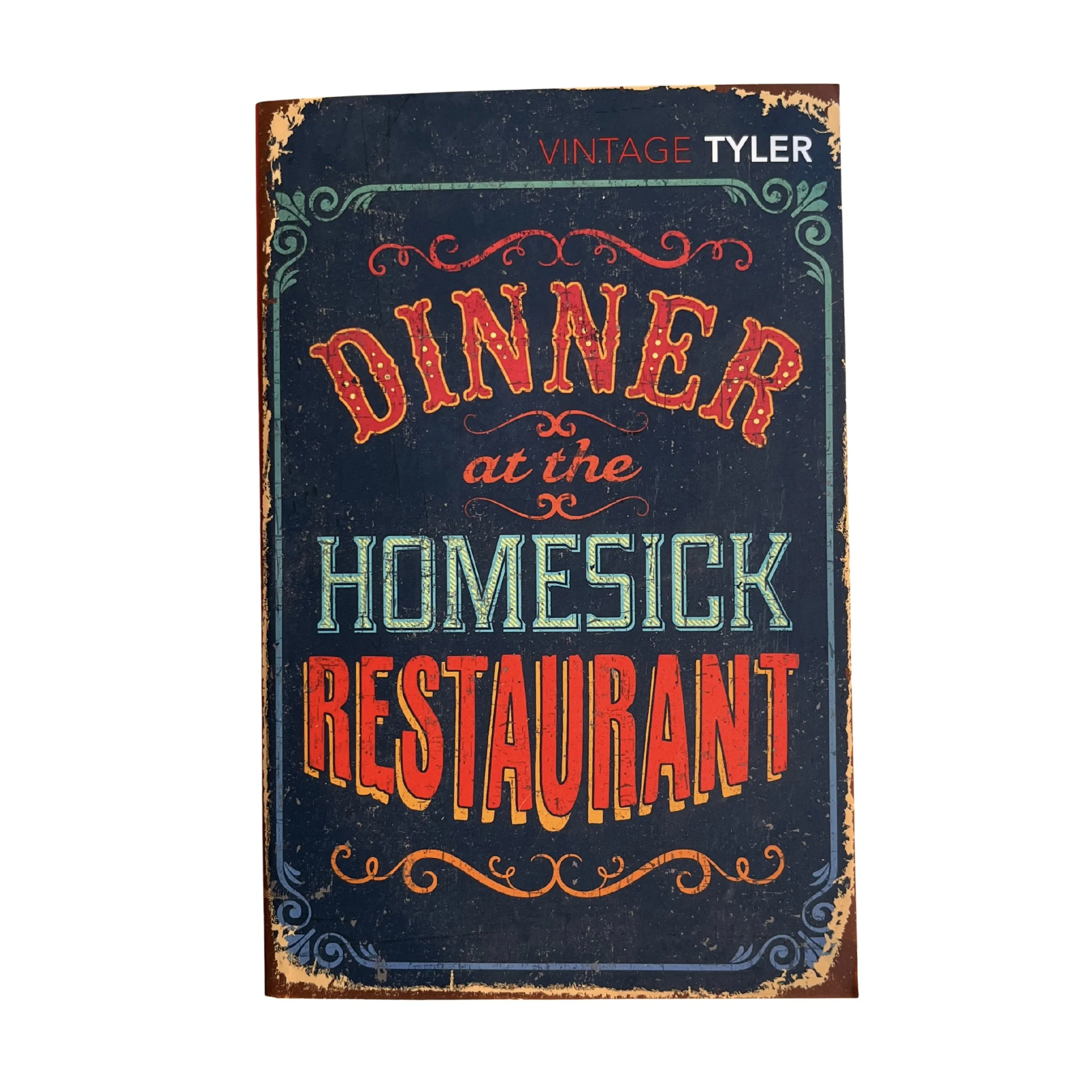 Dinner at the Homesick Restaurant by Anne Tyler, literary novel about family relationships, sibling rivalry, and the long emotional aftermath of an absent parent.