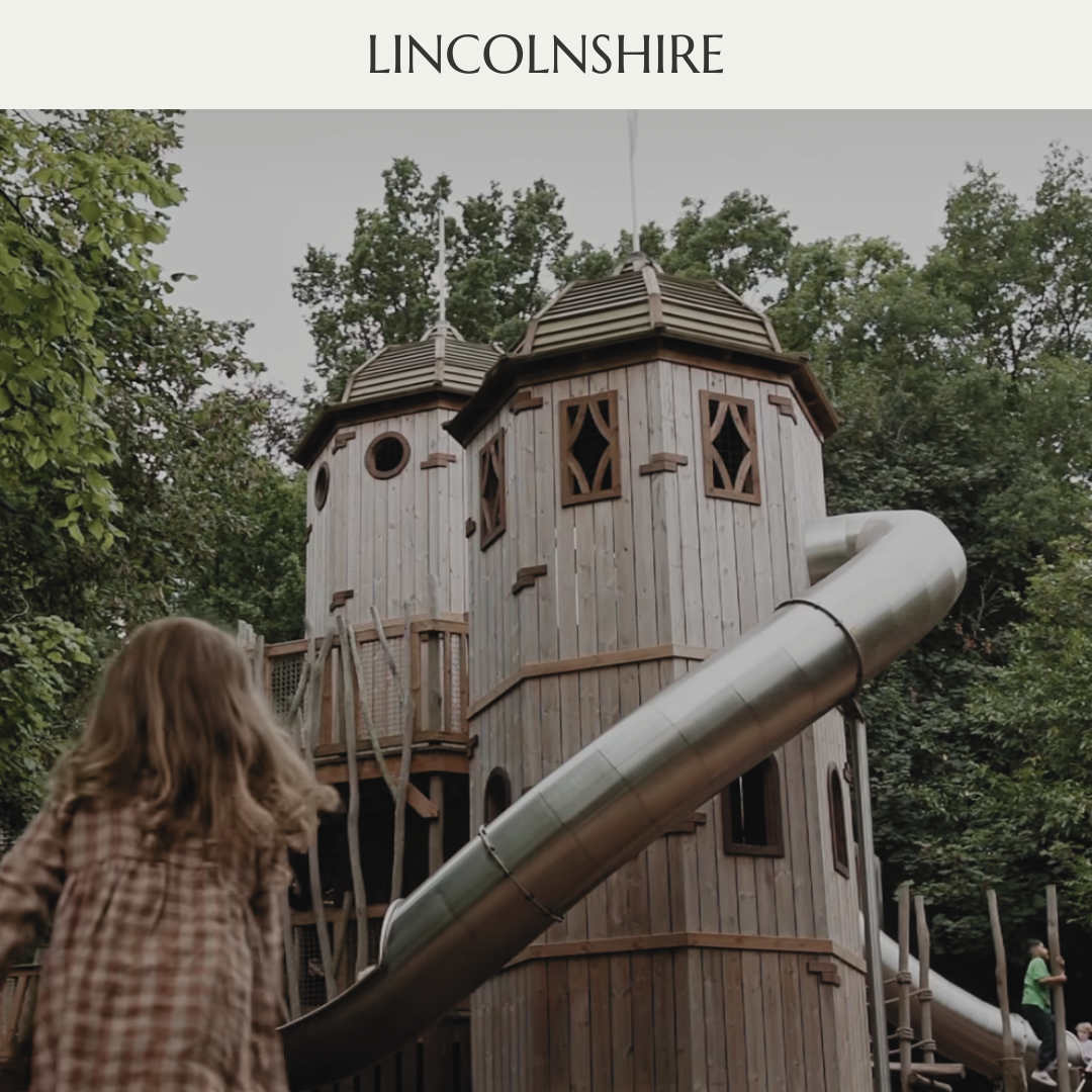 Burghley House adventure playground half-term fun