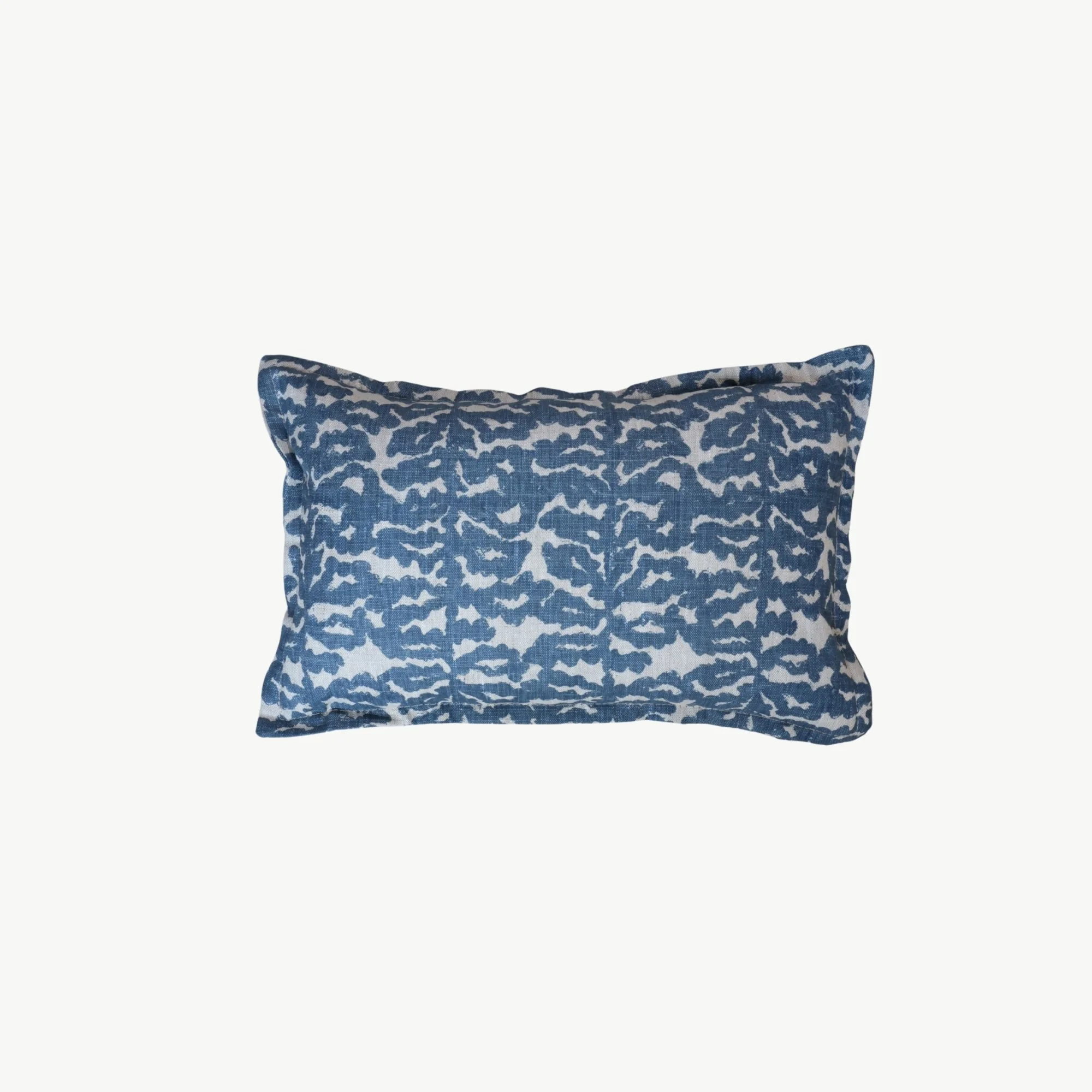 THE MINI LUMBAR | Madder & Cutch 'Forest Floor' in Woad