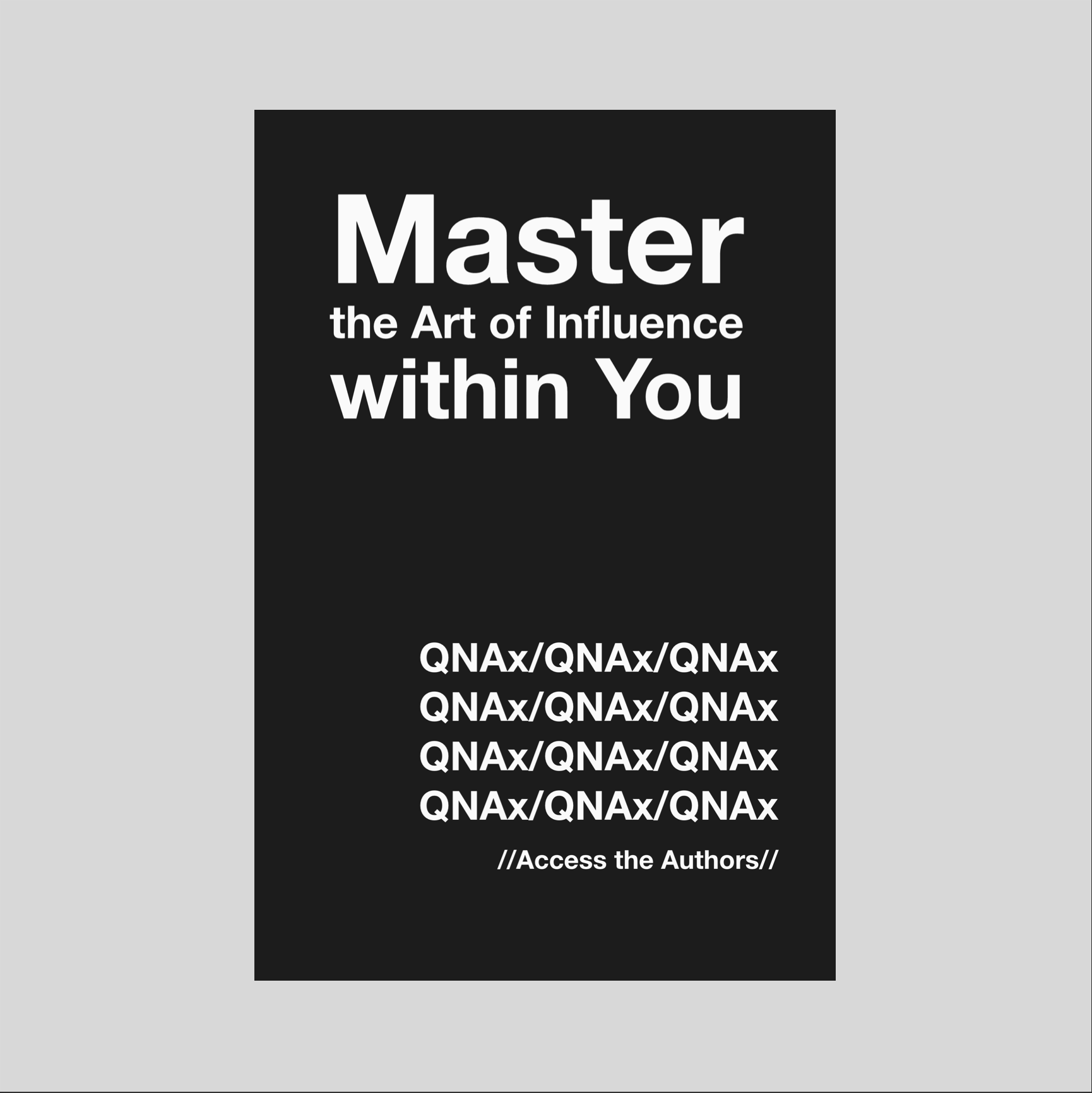 The Mastery Program
