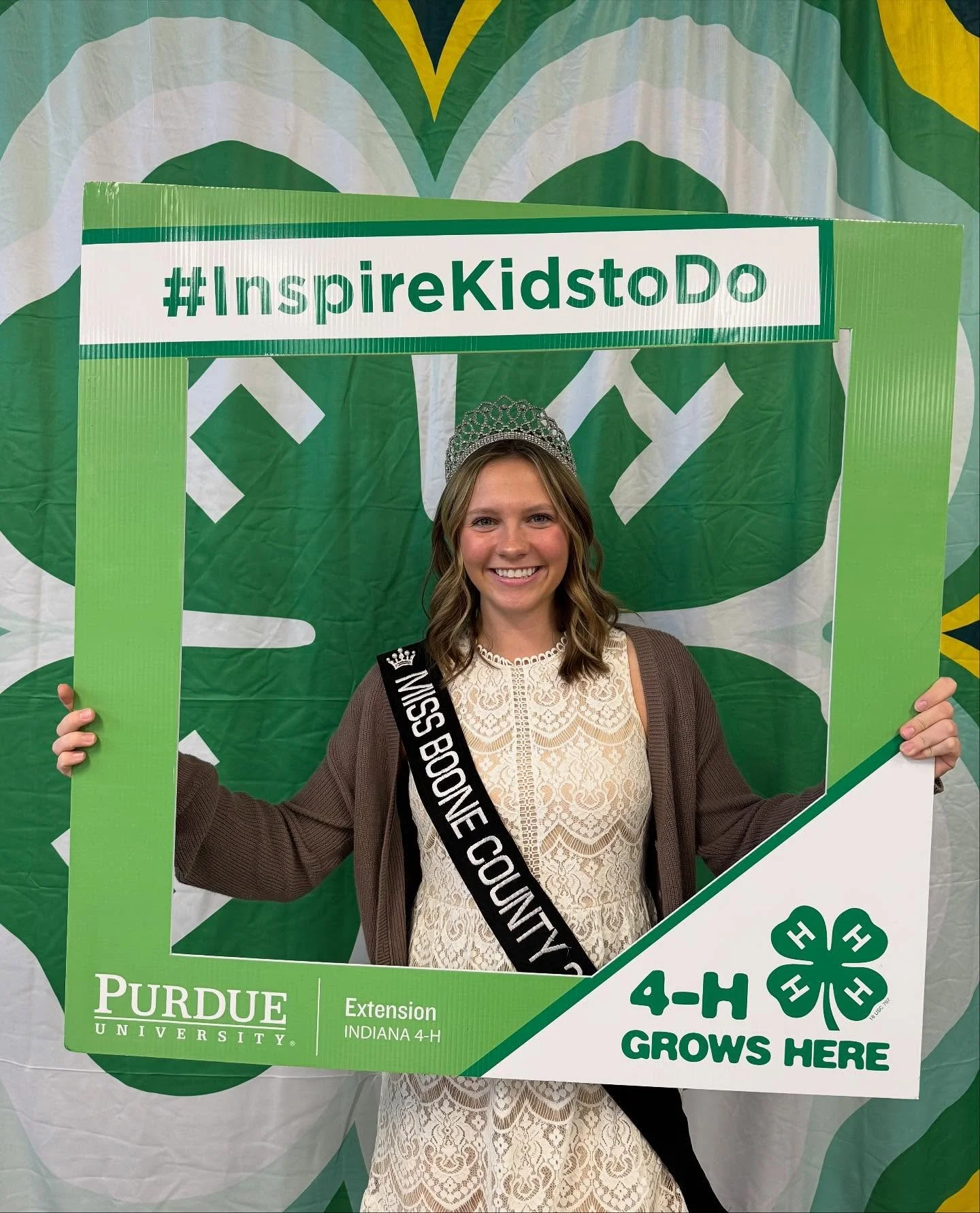 This Sunday was all about connection &mdash; meeting both new and returning 4-H members reminded me how special our Boone County 4-H family truly is! 💚