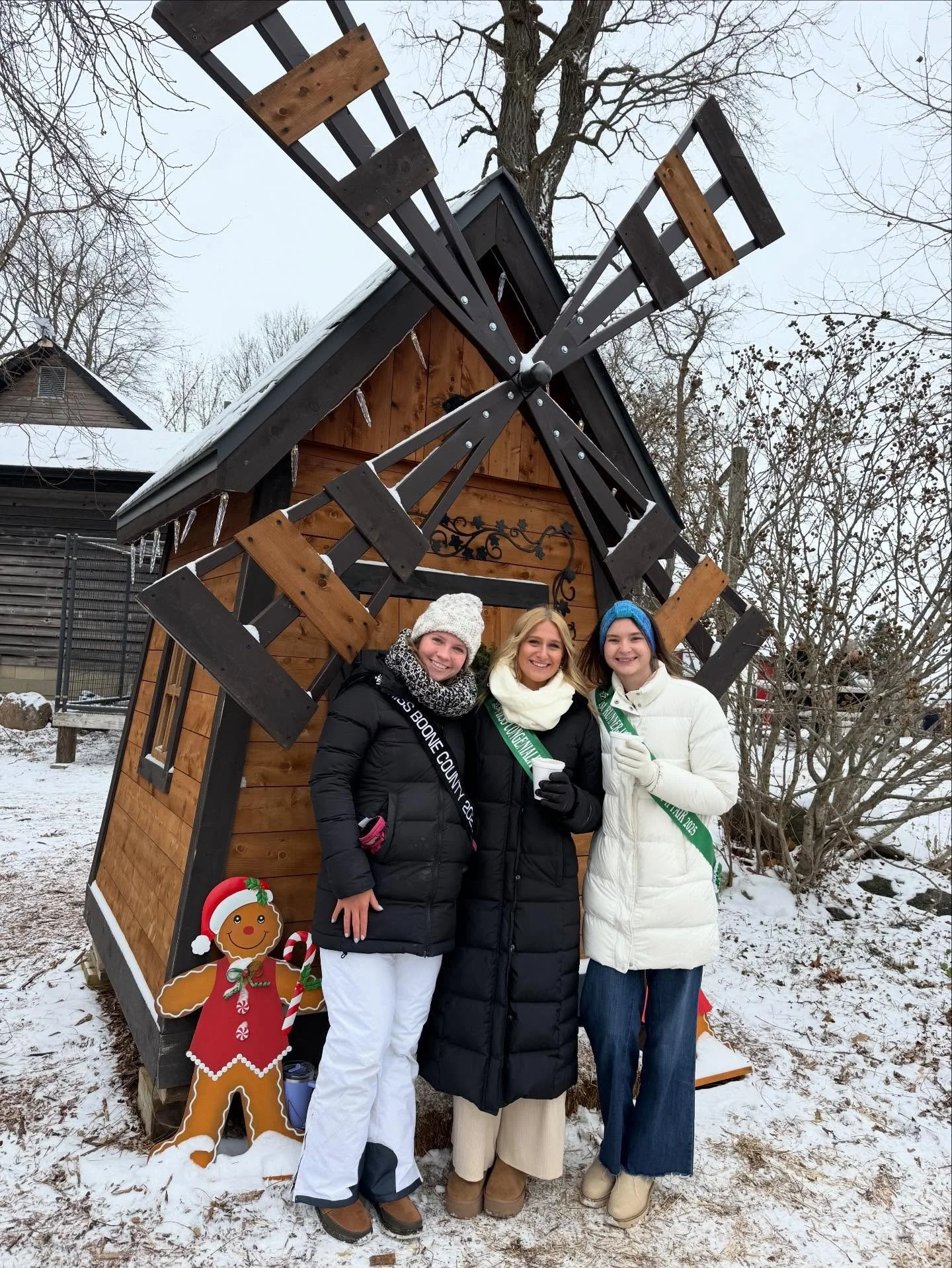 Thanksgiving weekend recap: started with an early morning Gravy Chase in Lebanon; cheered on the 100th Oaken Bucket game at Purdue; and wrapped it up volunteering at Dull&rsquo;s Tree Farm with my court! Feeling grateful for this community and the ho