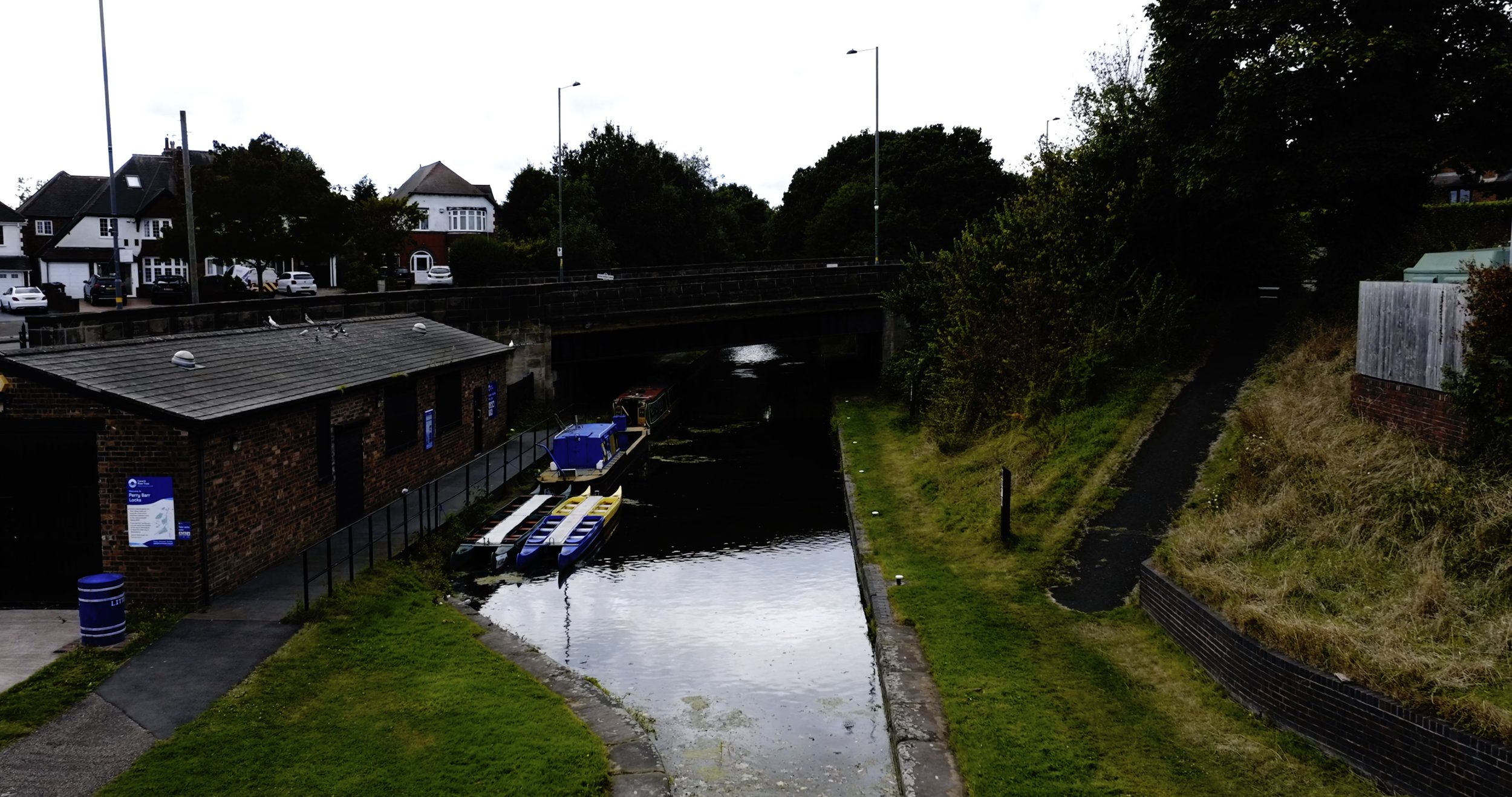 3. Canal Boats: Low Aerial Flight .jpg
