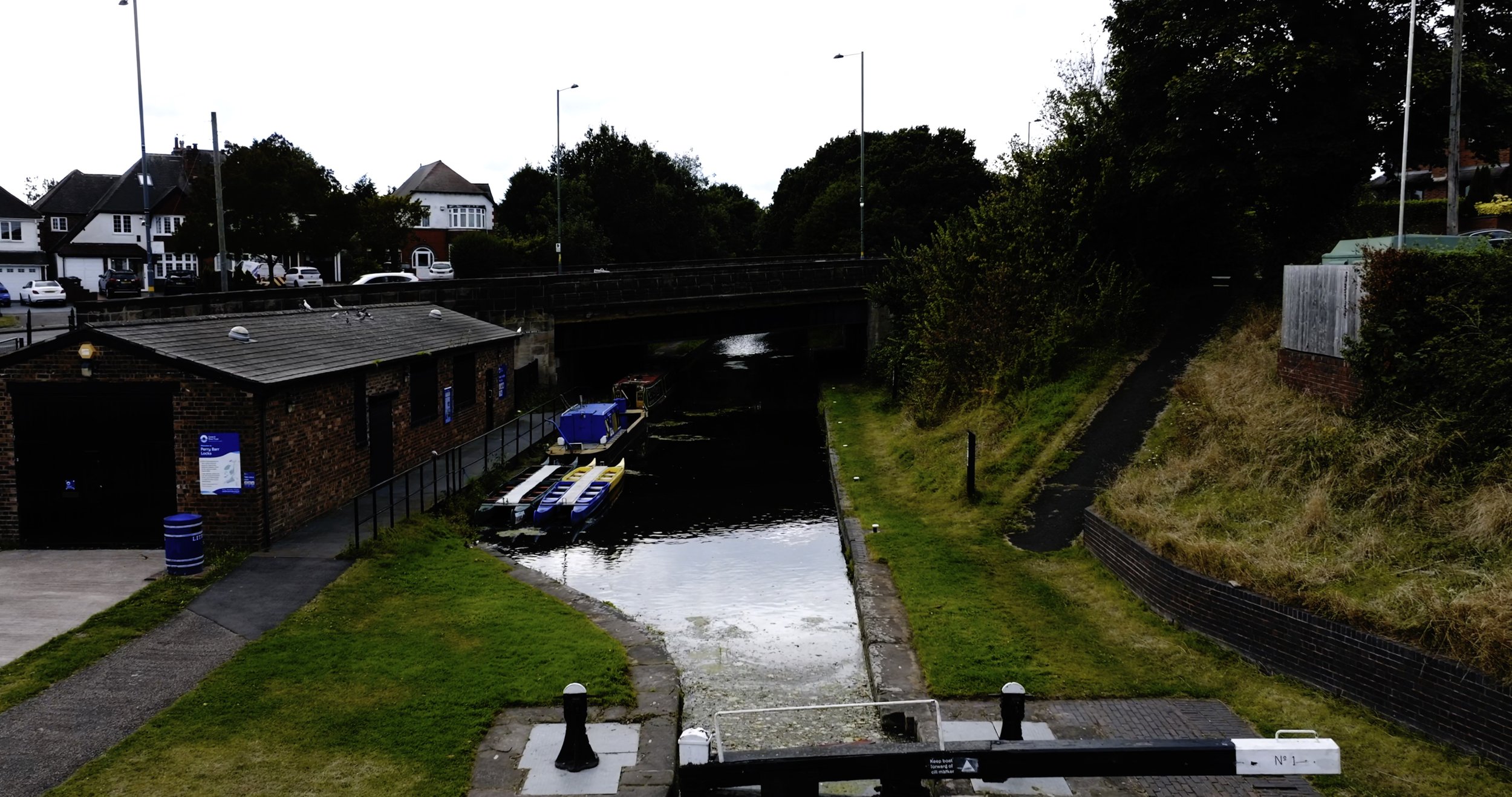 2. Canal Boats: Low Aerial Flight .jpg