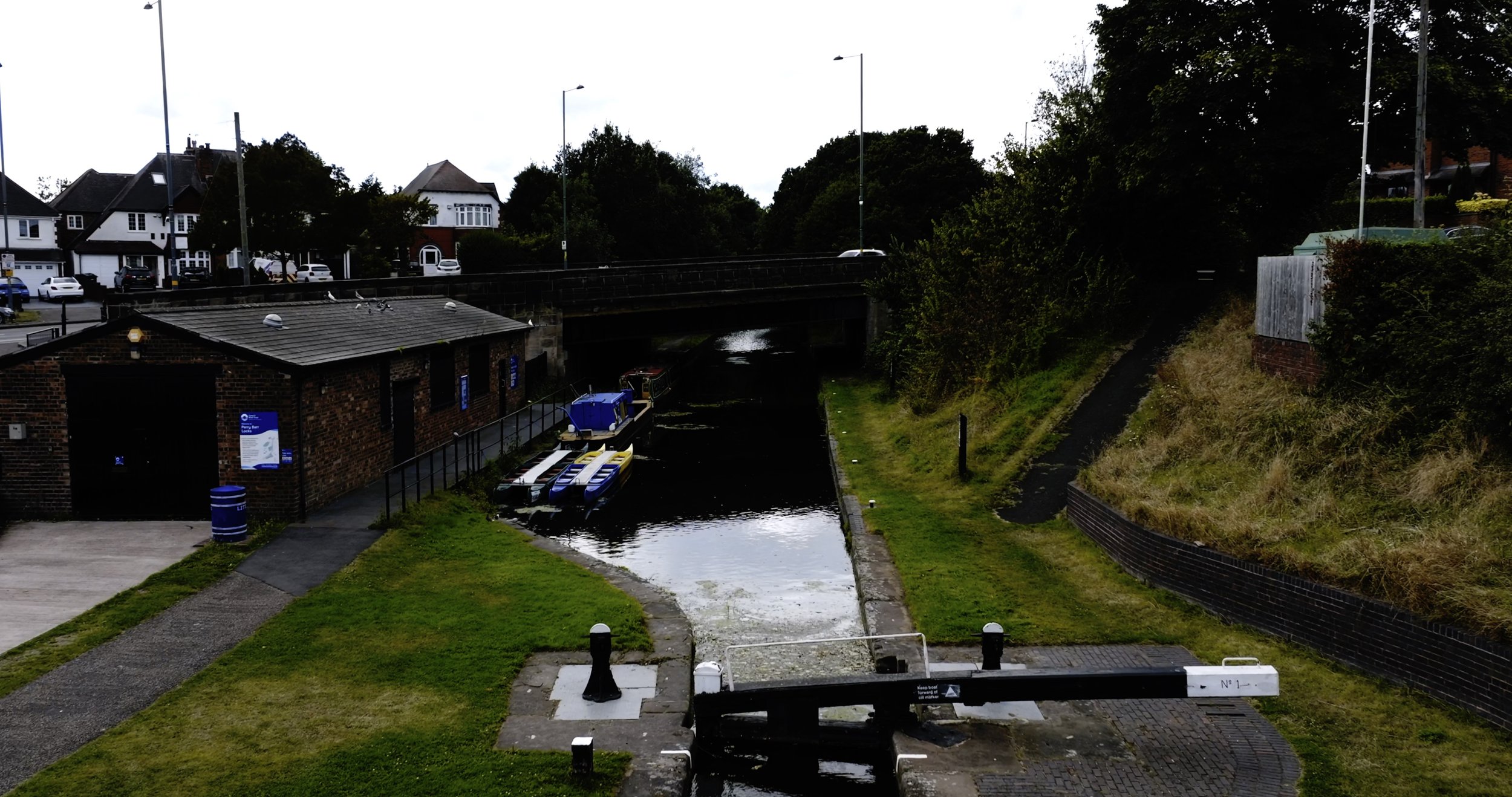 1. Canal Boats: Low Aerial Flight .jpg