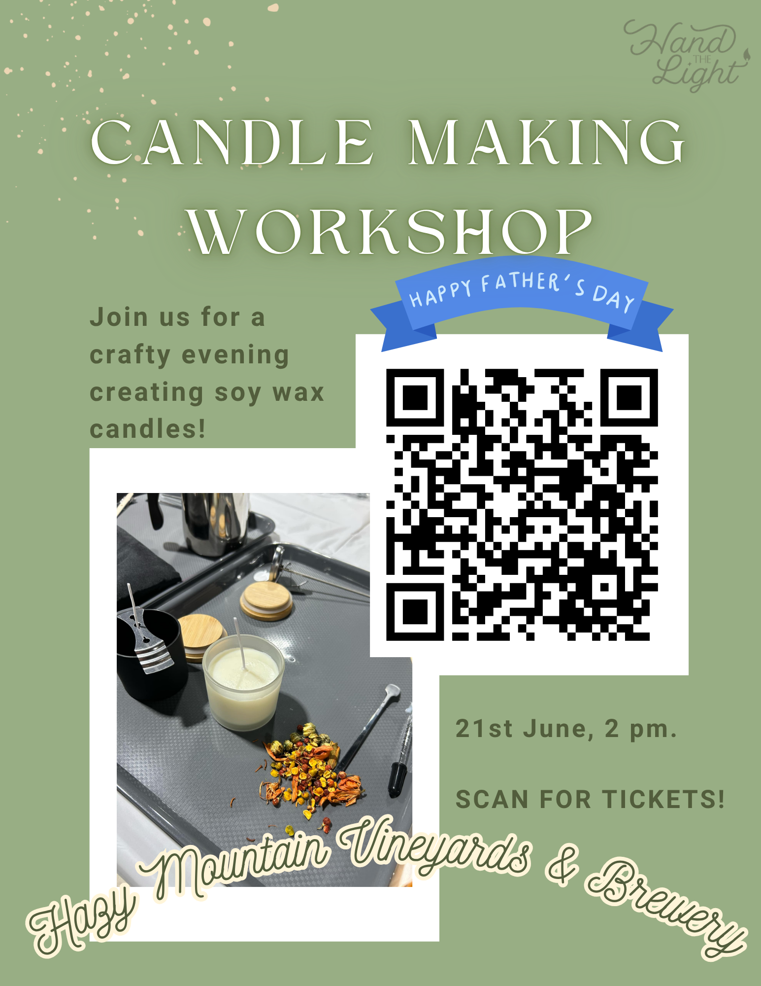 Artisan Soy Candle-Making Workshop - Afton VA
