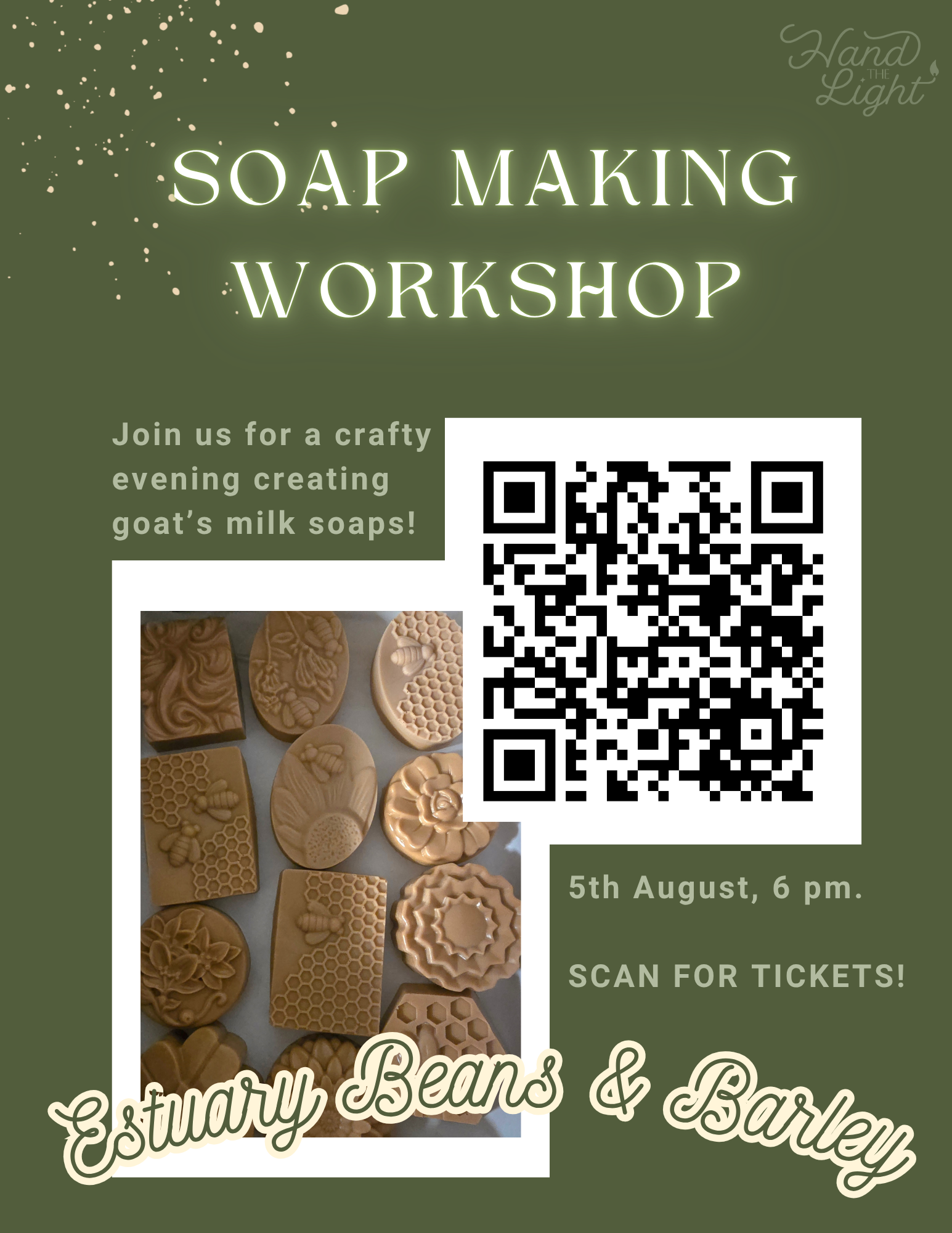 Artisan Goat’s Milk Soap-Making Workshop - Little John’s Island SC