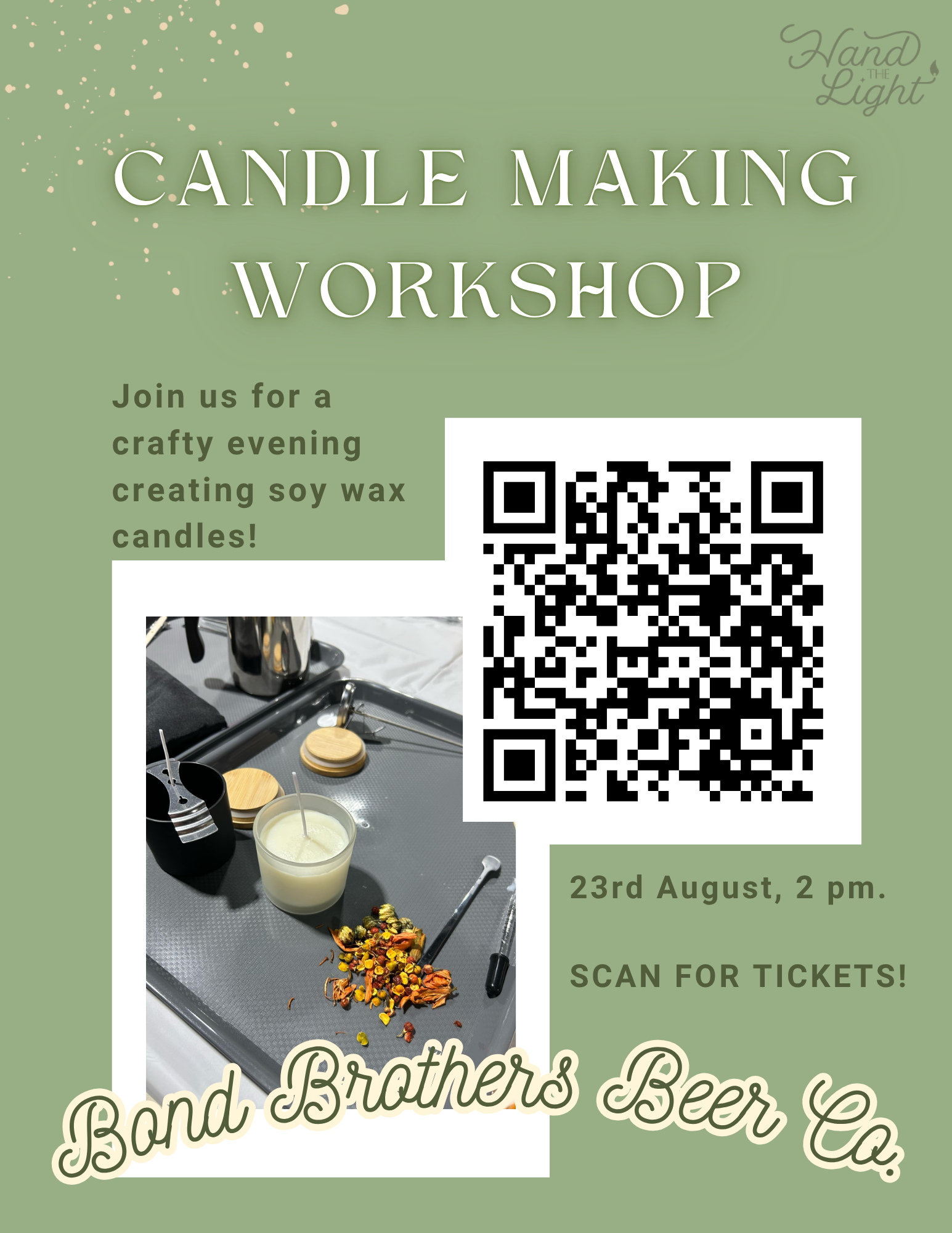 Artisan Soy Candle-Making Workshop - Cary NC