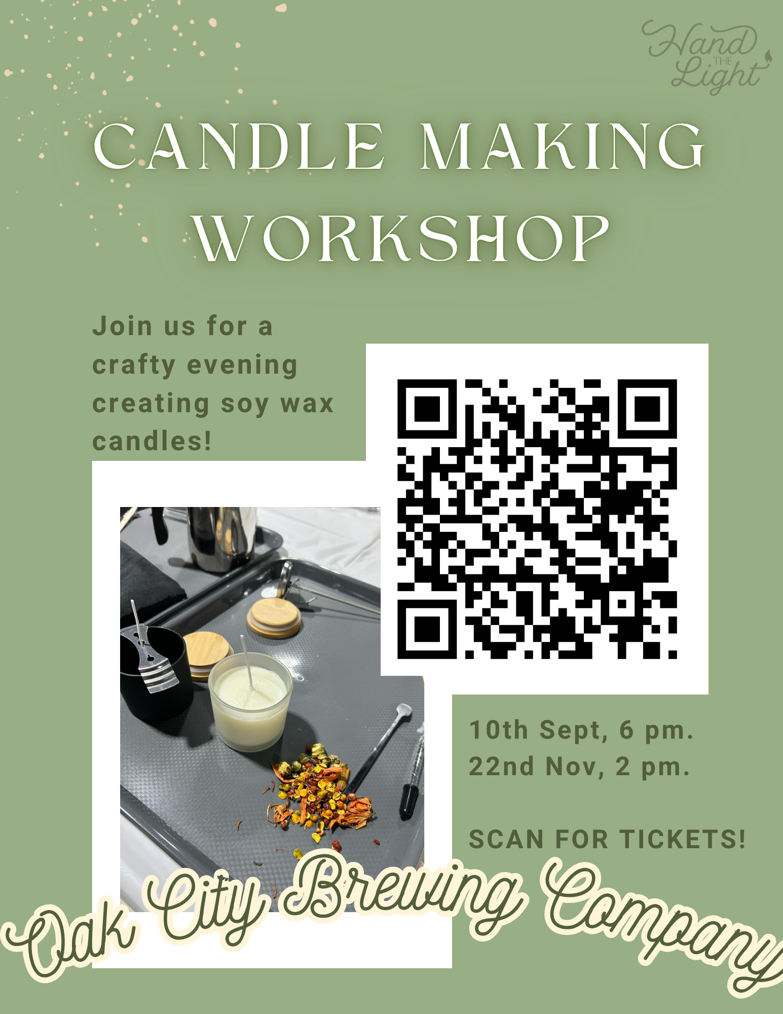 Artisan Soy Candle-Making Workshop - Knightdale NC