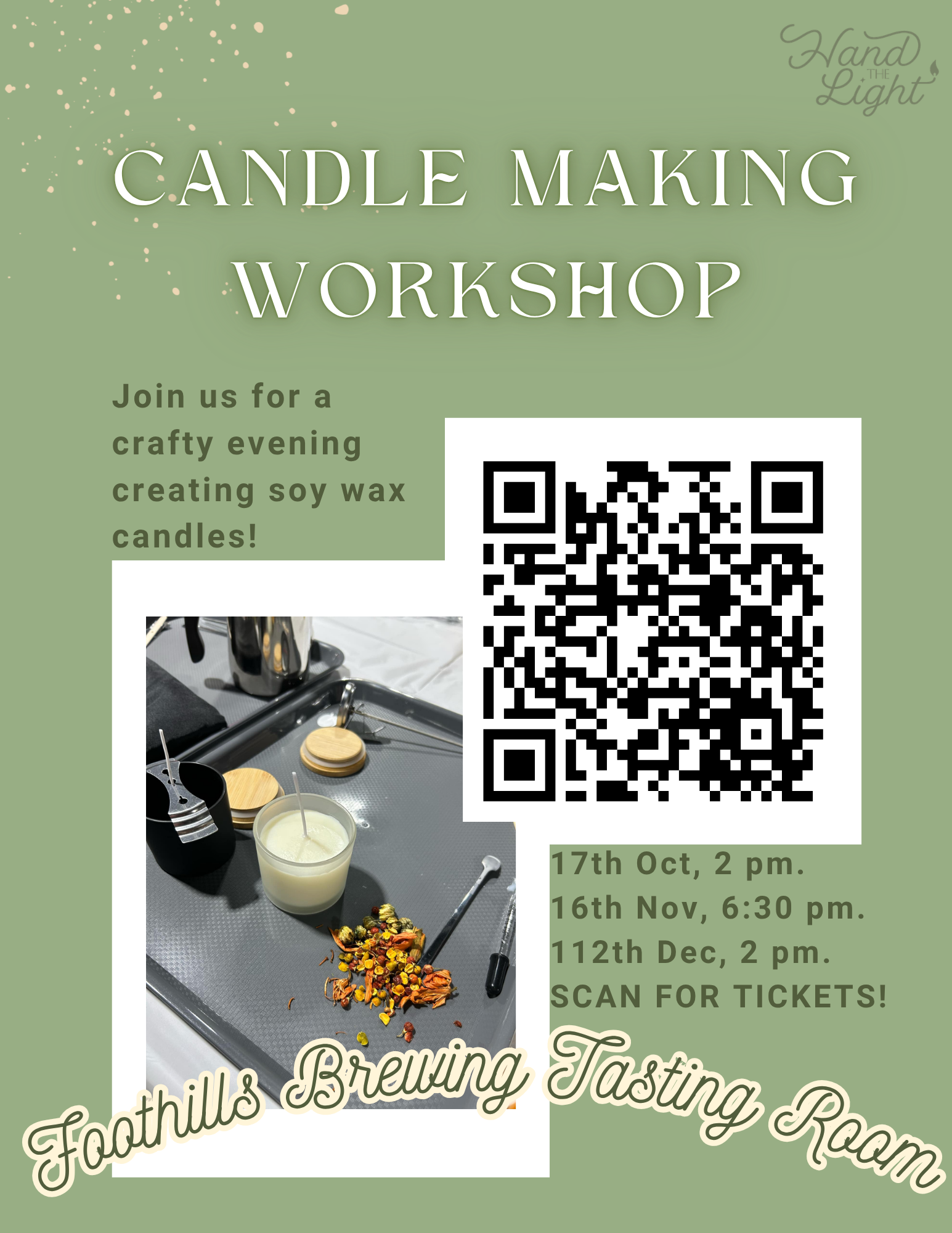 Artisan Soy Candle-Making Workshop - Winston