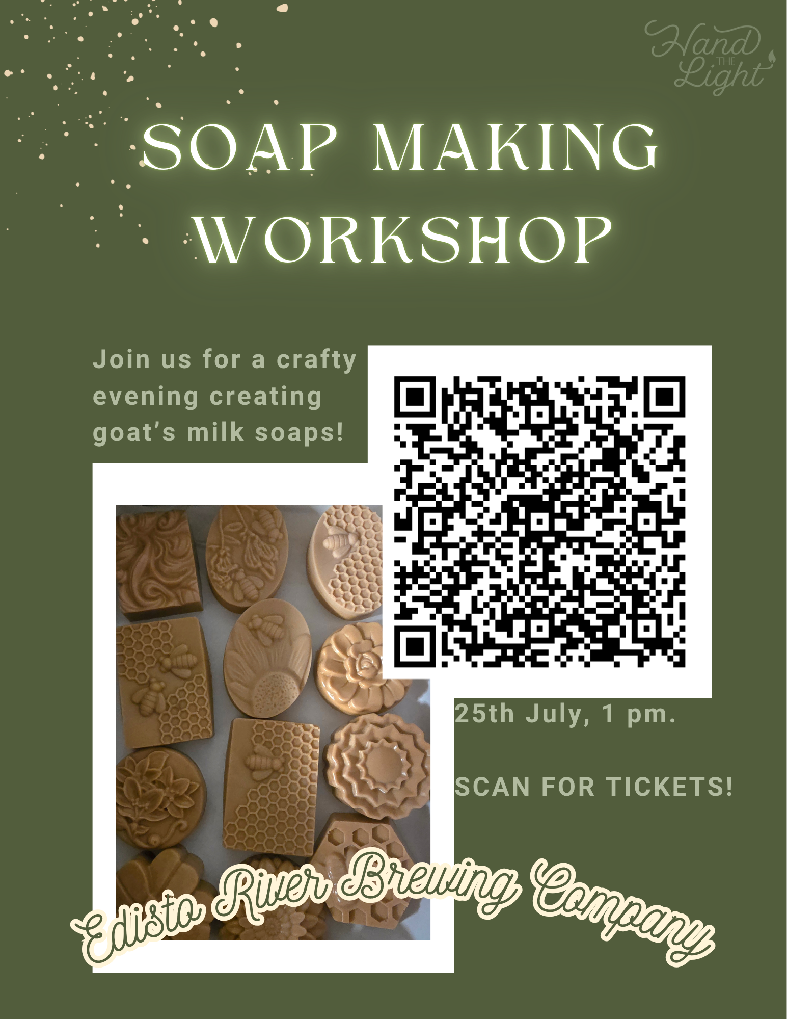 Artisan Goat’s Milk Soap-Making Workshop - John’s Island SC