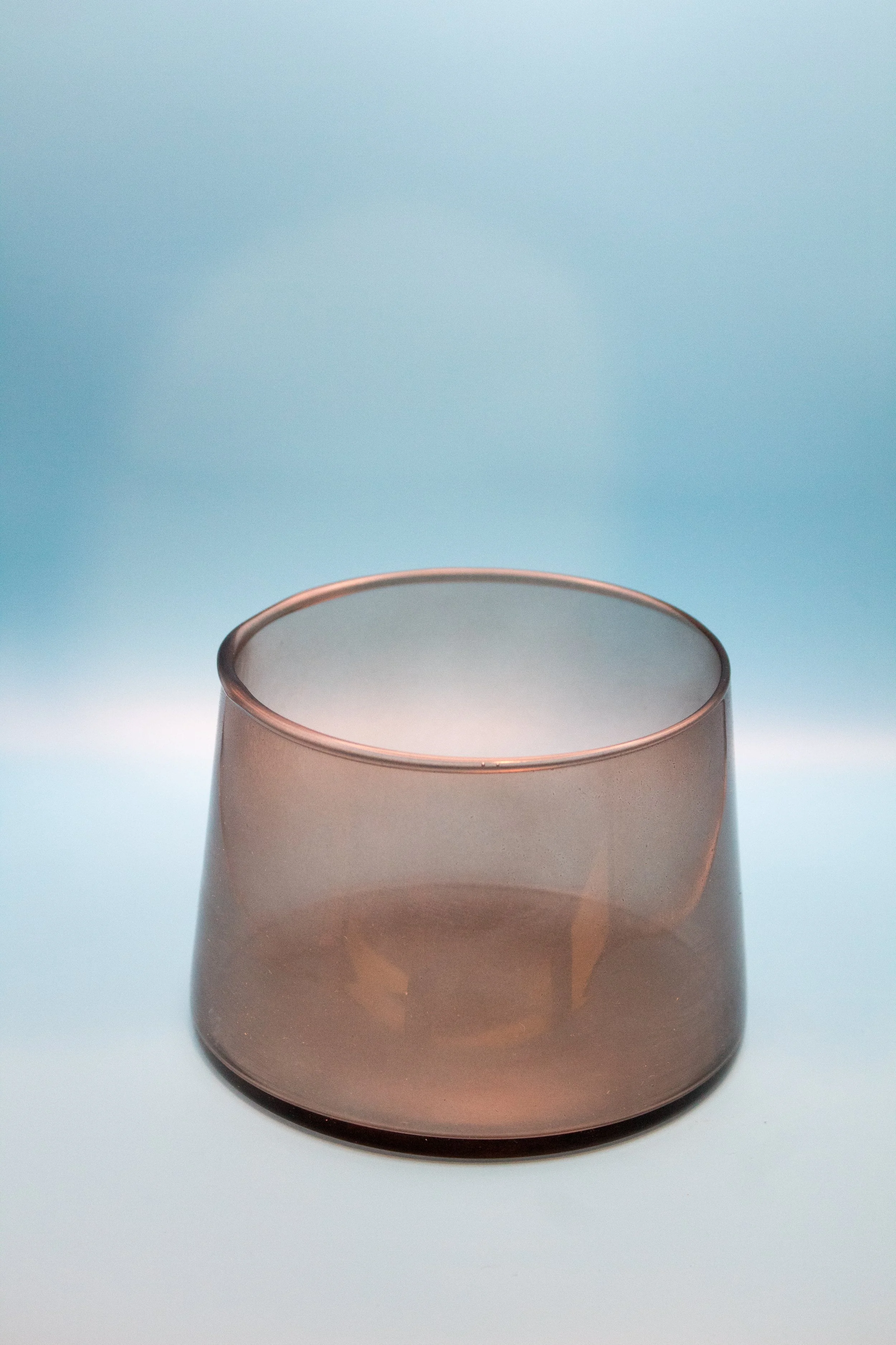 Customize a Candle - 24oz Grey Tinted Glass Votive