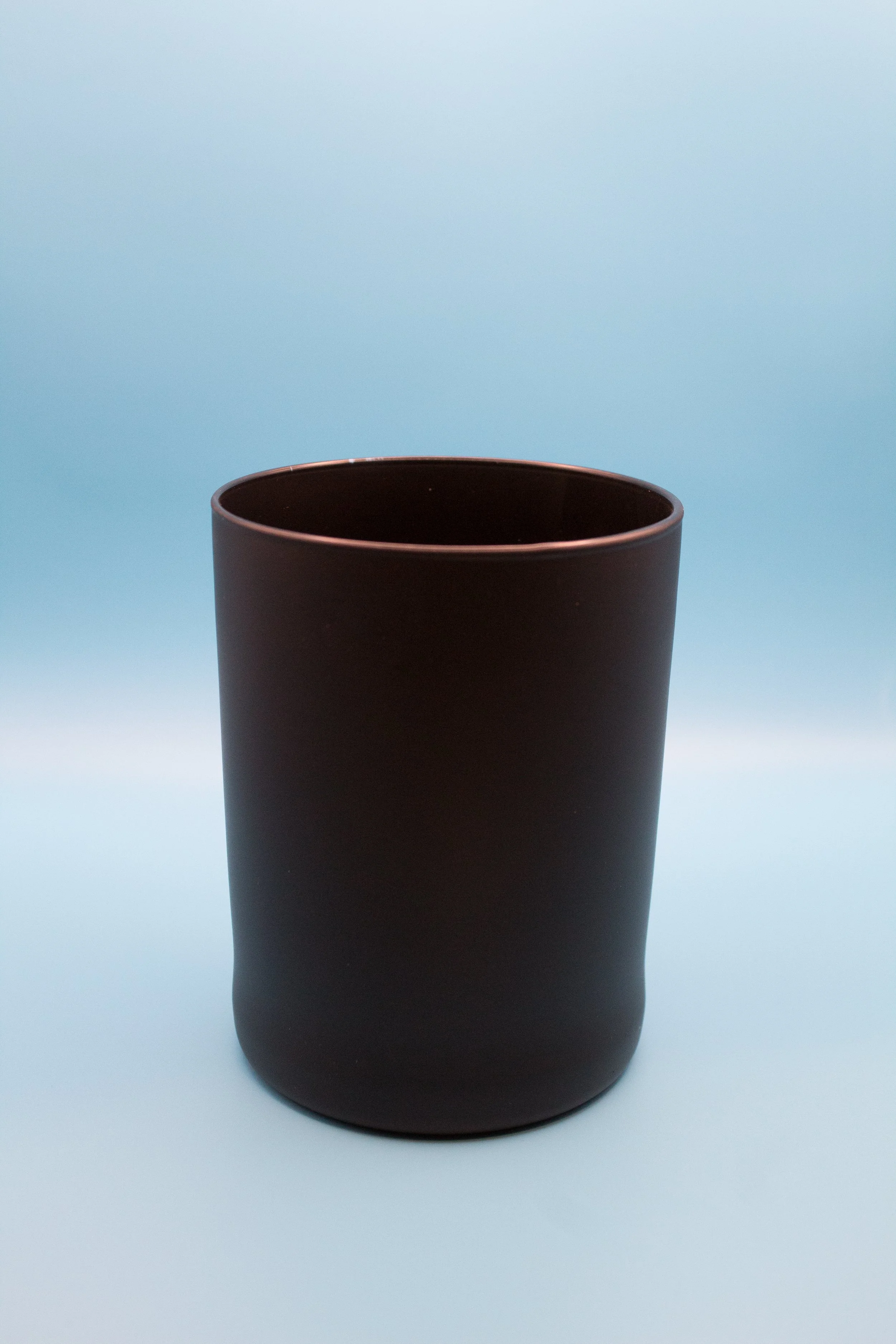 Customize a Candle - 14oz Matte Black Glass Votive