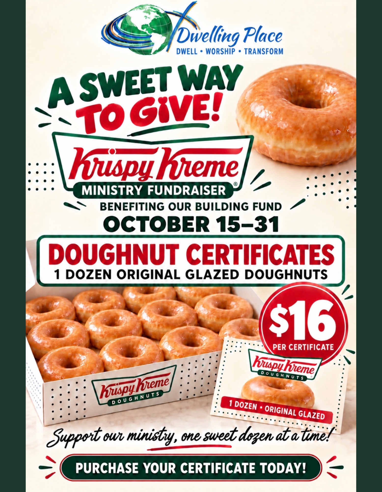 Donut Certificate