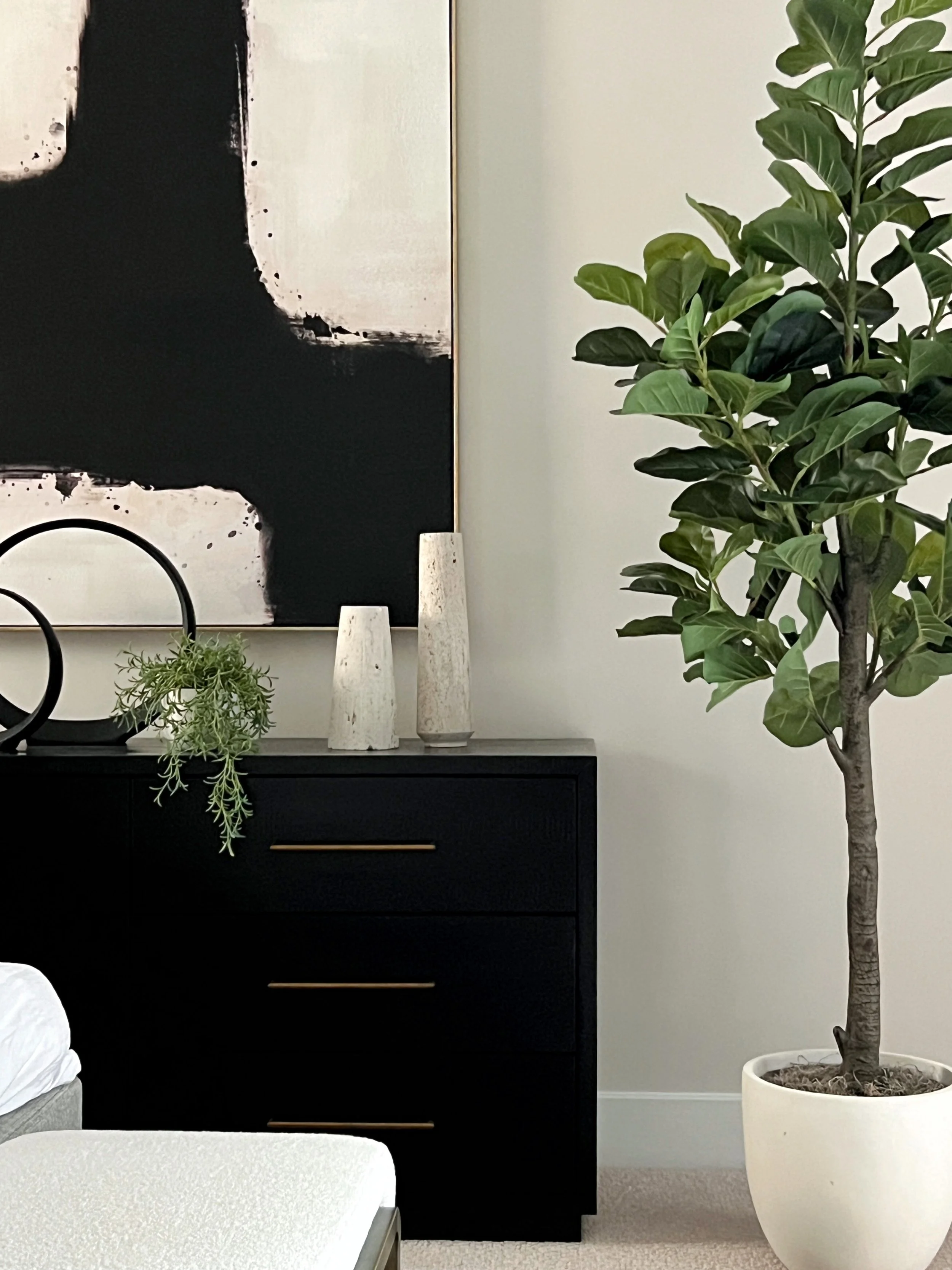 The Black Boho Master Bedroom Project
