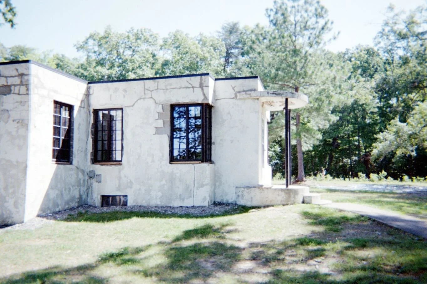 The Gertrude Shook house on a disposable camera. 

Sometimes film just captures the spirit of a place better than a digital photograph. 

Taken July 2025