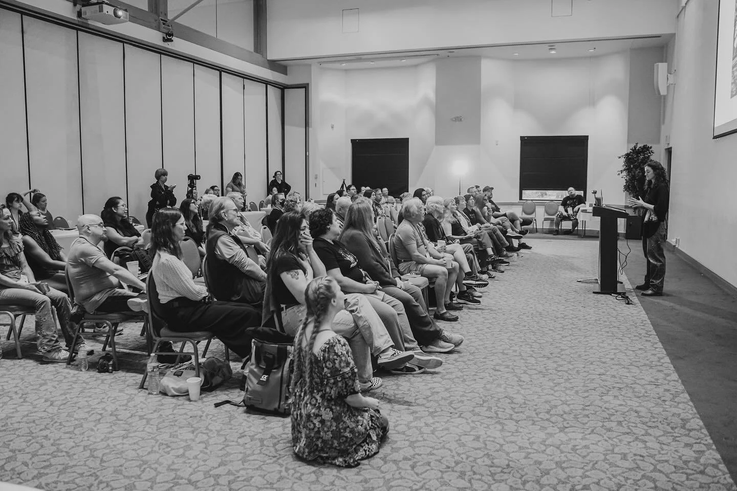 Terror and excitement. 

Speaking about your dream in front of an audience is proof that the two emotions can exist simultaneously. I want to say a huge thank you to @brookeshaden for allowing me the opportunity to speak about ReStory in front of the