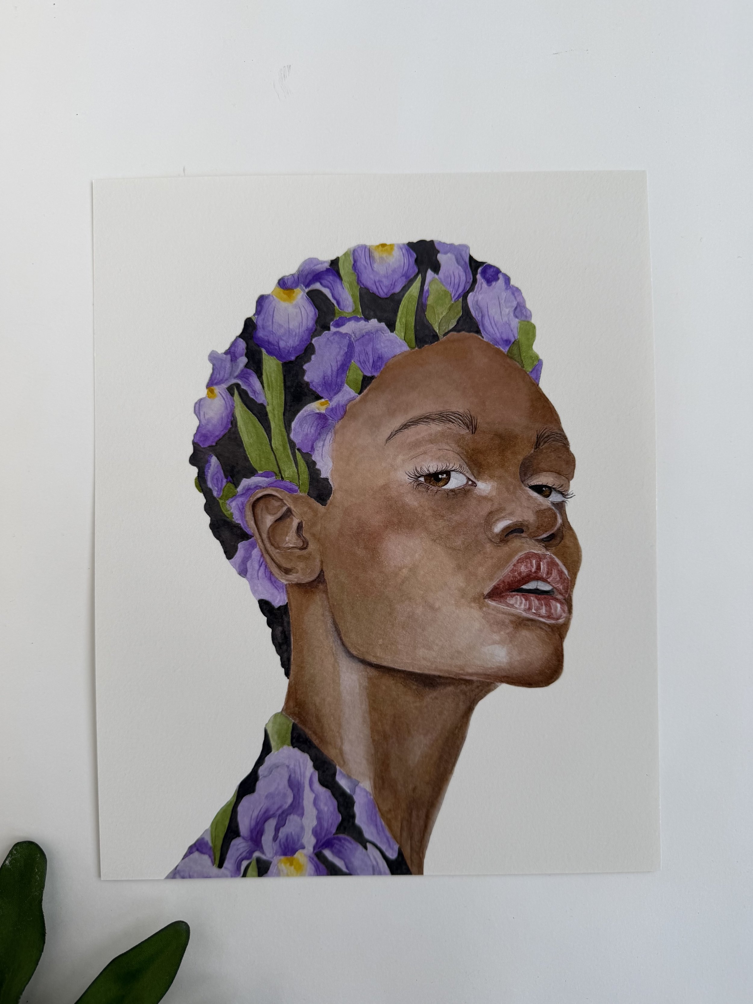 "Iris" 8x10" Fine Art Print