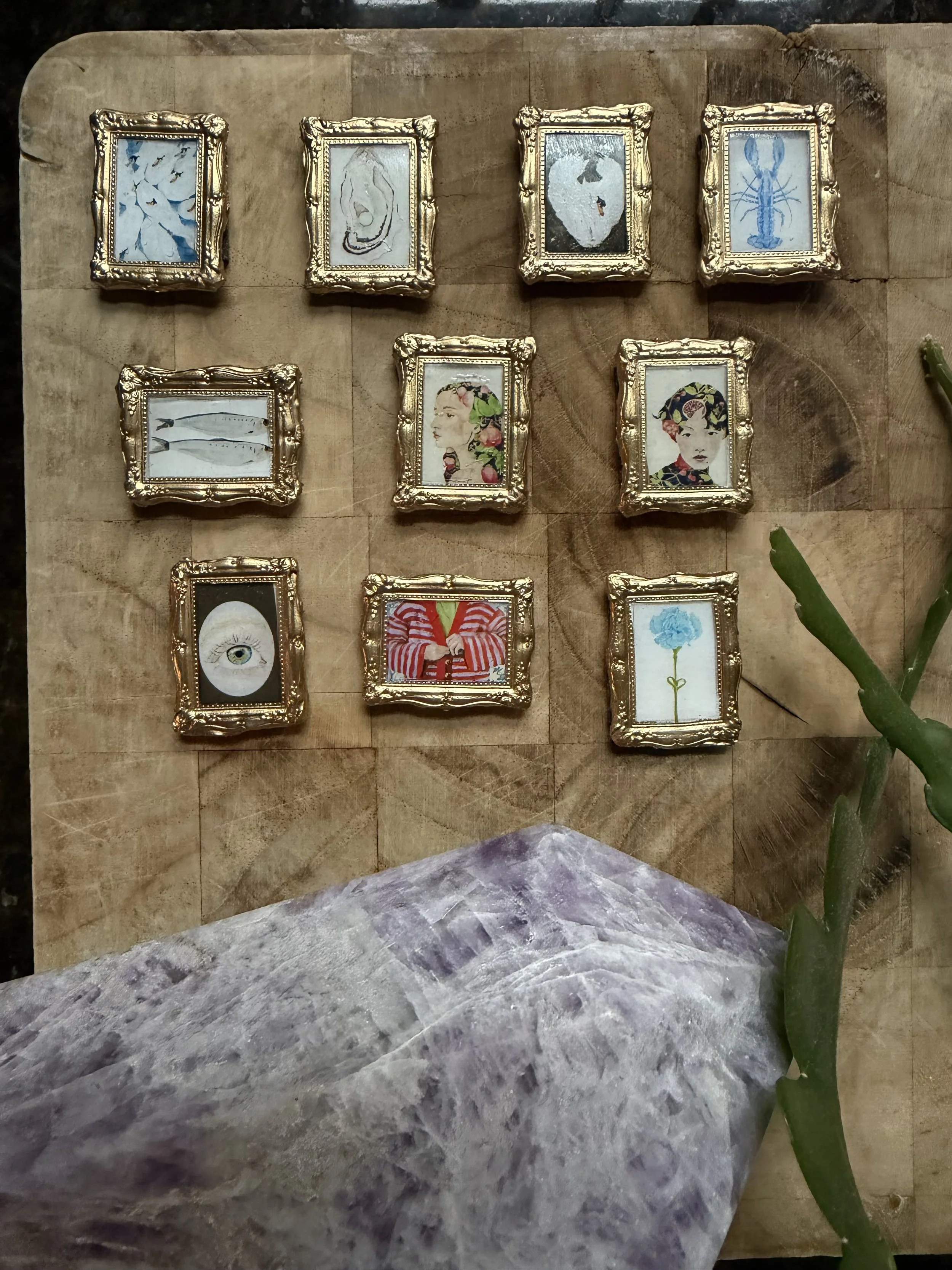 Miniature Art Magnets