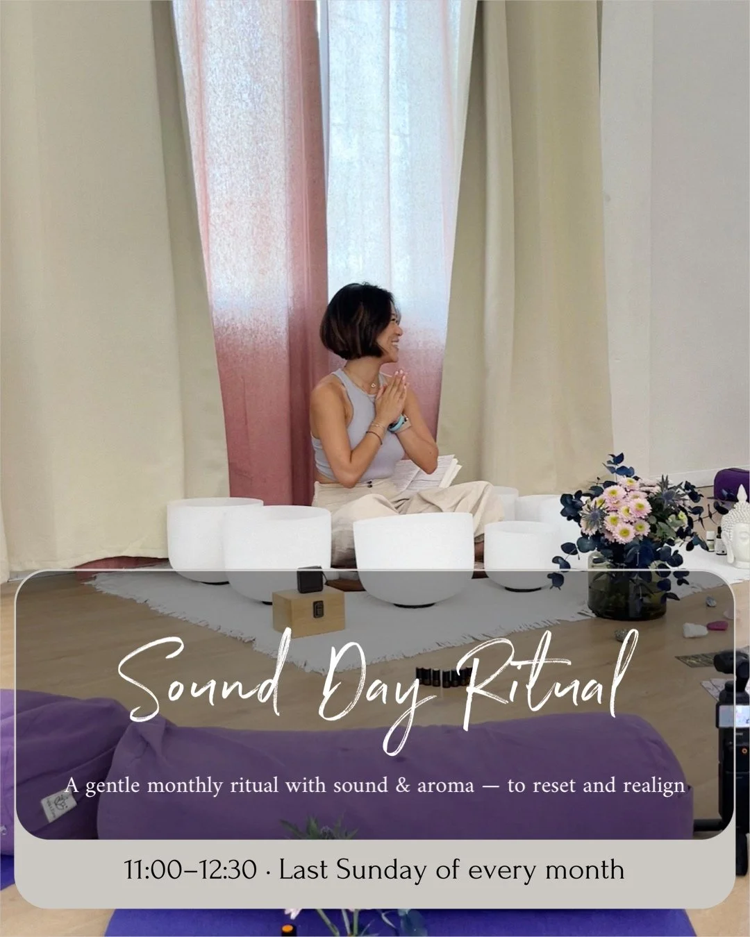 🌿Sound Day Ritual · Feb 22 Sunday · Sound Bath & Aroma Journey