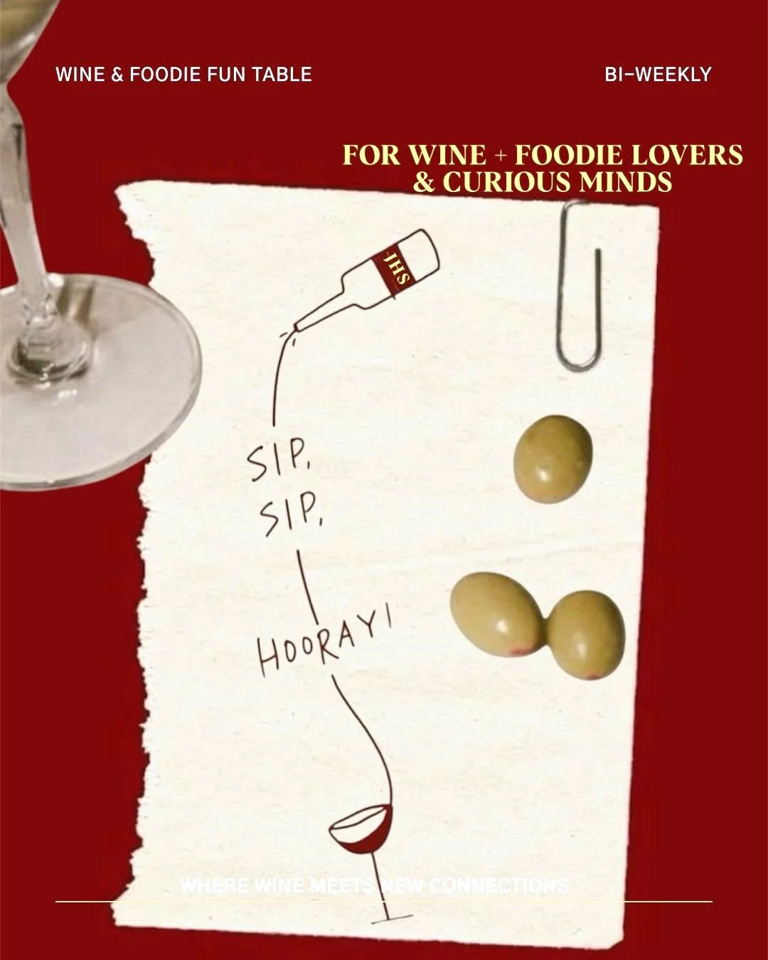 April 15 🍷 Sip Sip Hooray!