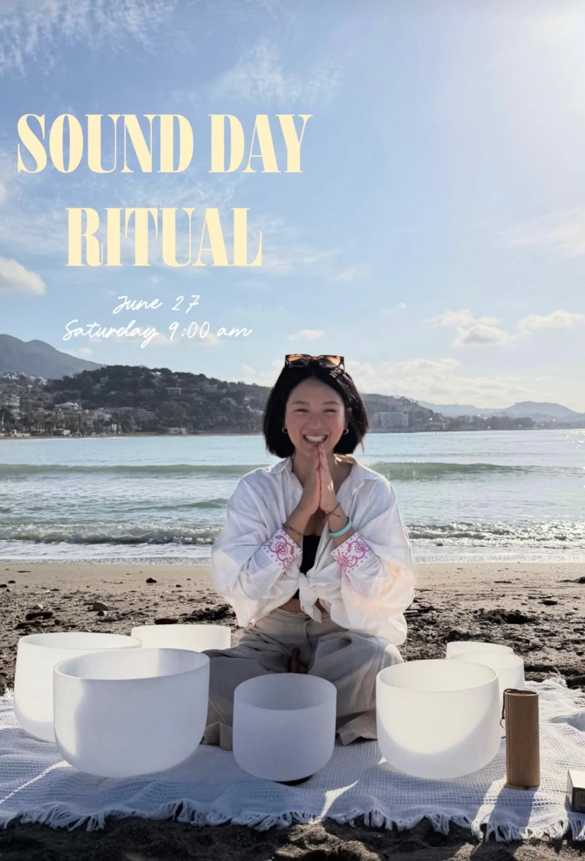 June 27 🌊 Sound Bath Malaga | Sound Day Ritual by the Sea 