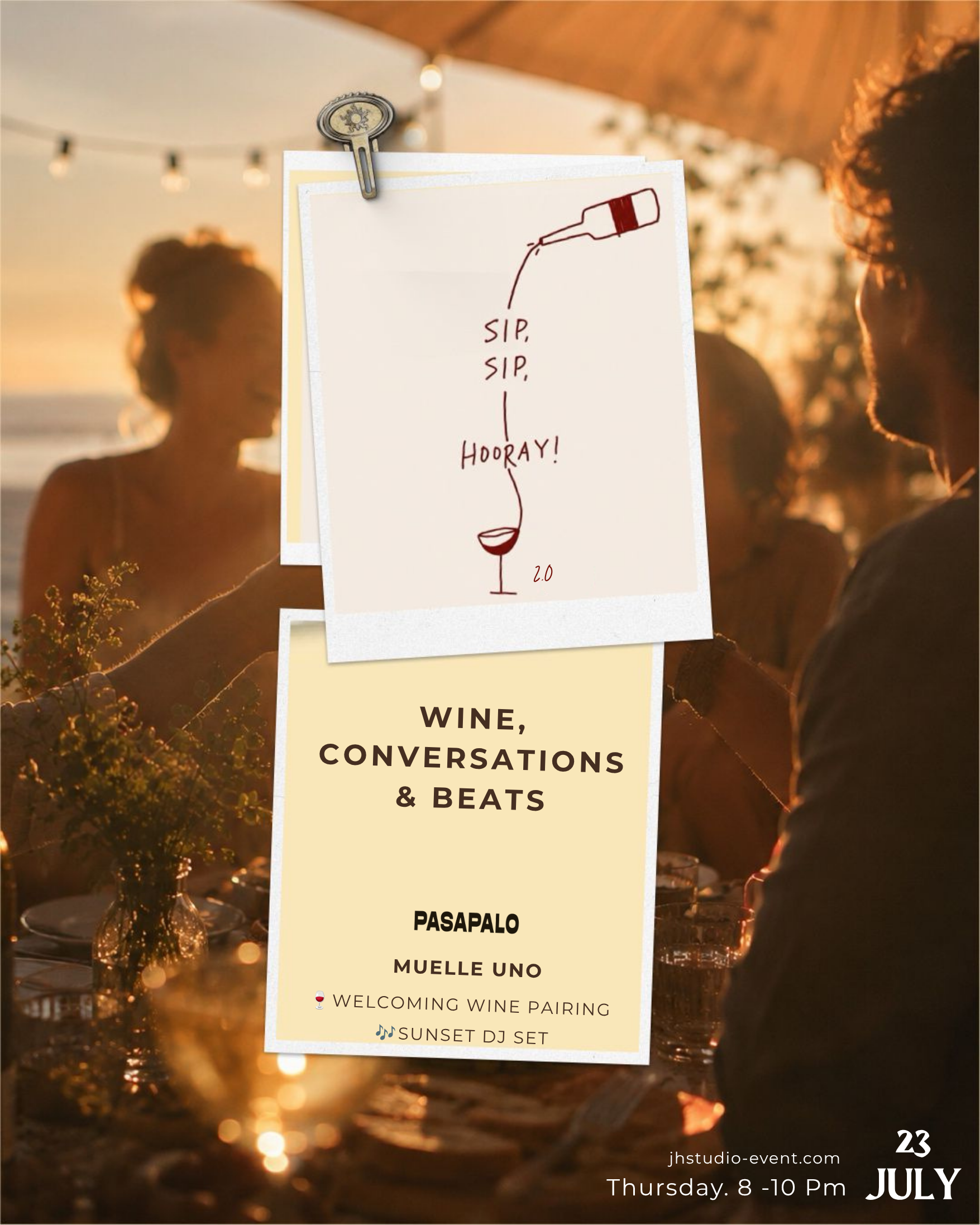 Sip Sip Hooray 2.0: Wine, Conversations &amp; Beats