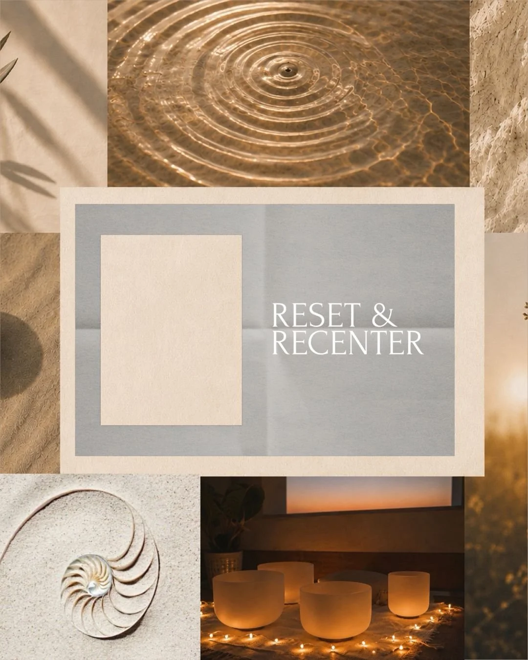 Sept 16 | Reset & Recenter | A Sound & Subconscious Evening