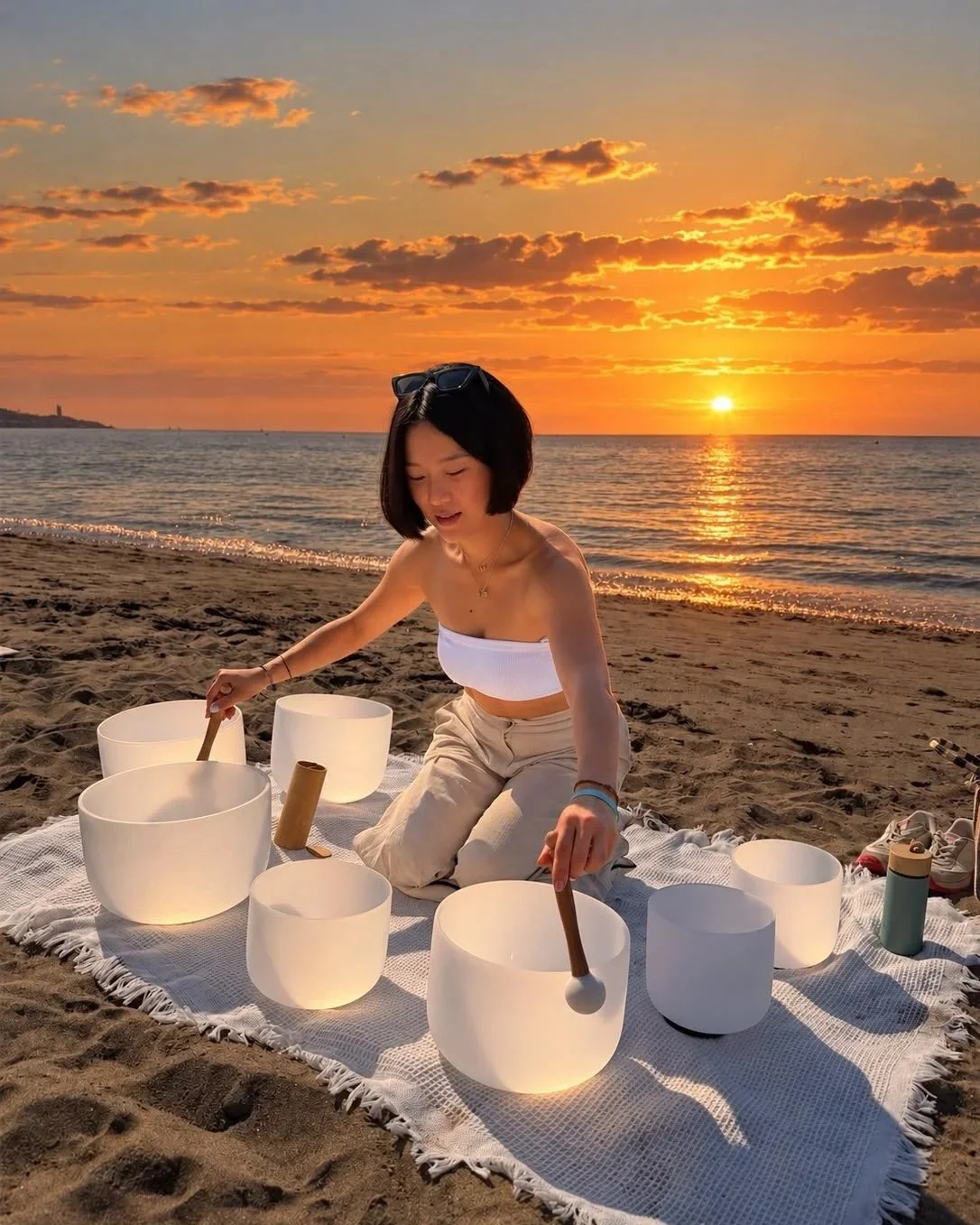 🌊 Sound Bath Malaga | Beach Sunrise Sound Ritual 