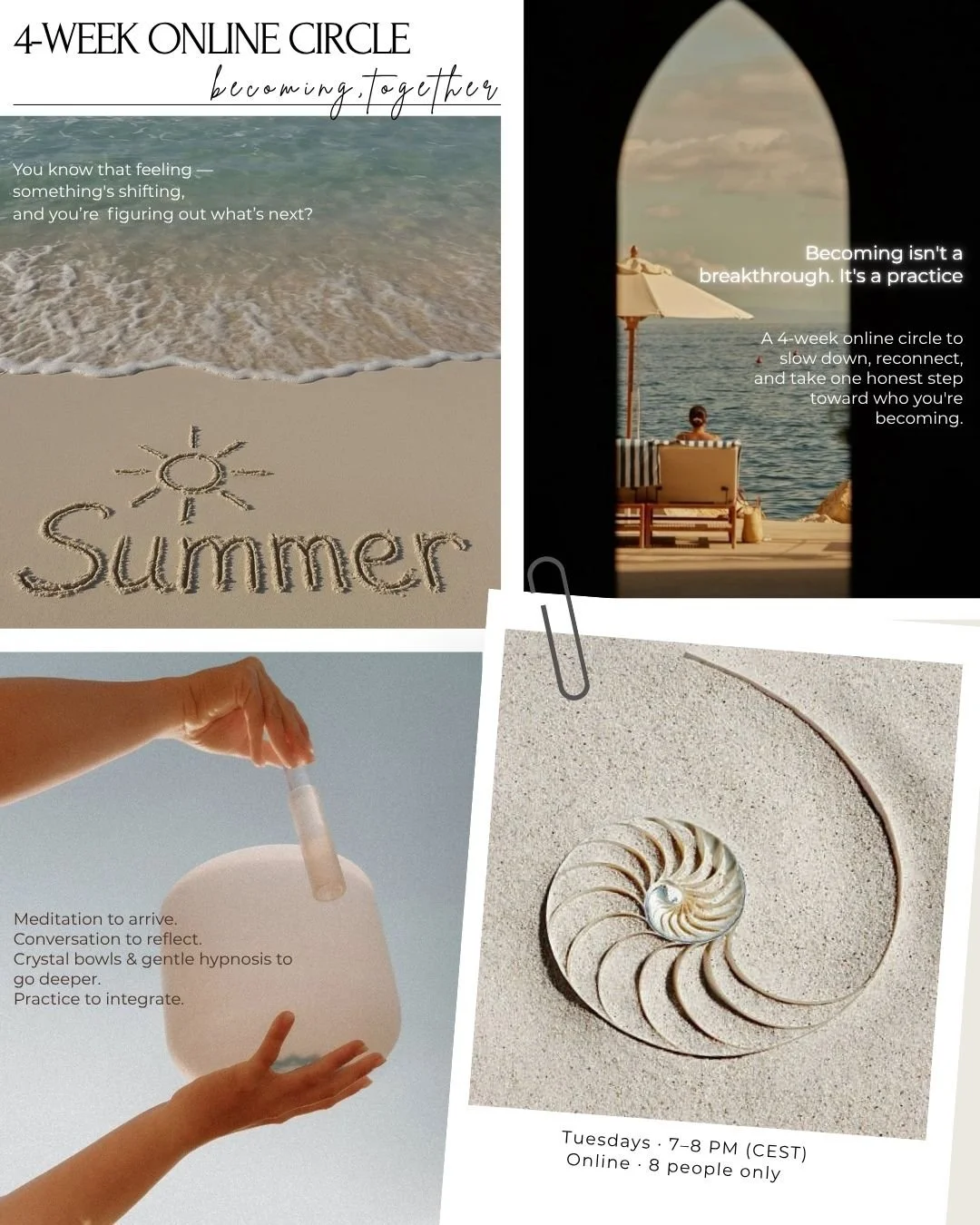 Summer Founding Circle - Who are you becoming?